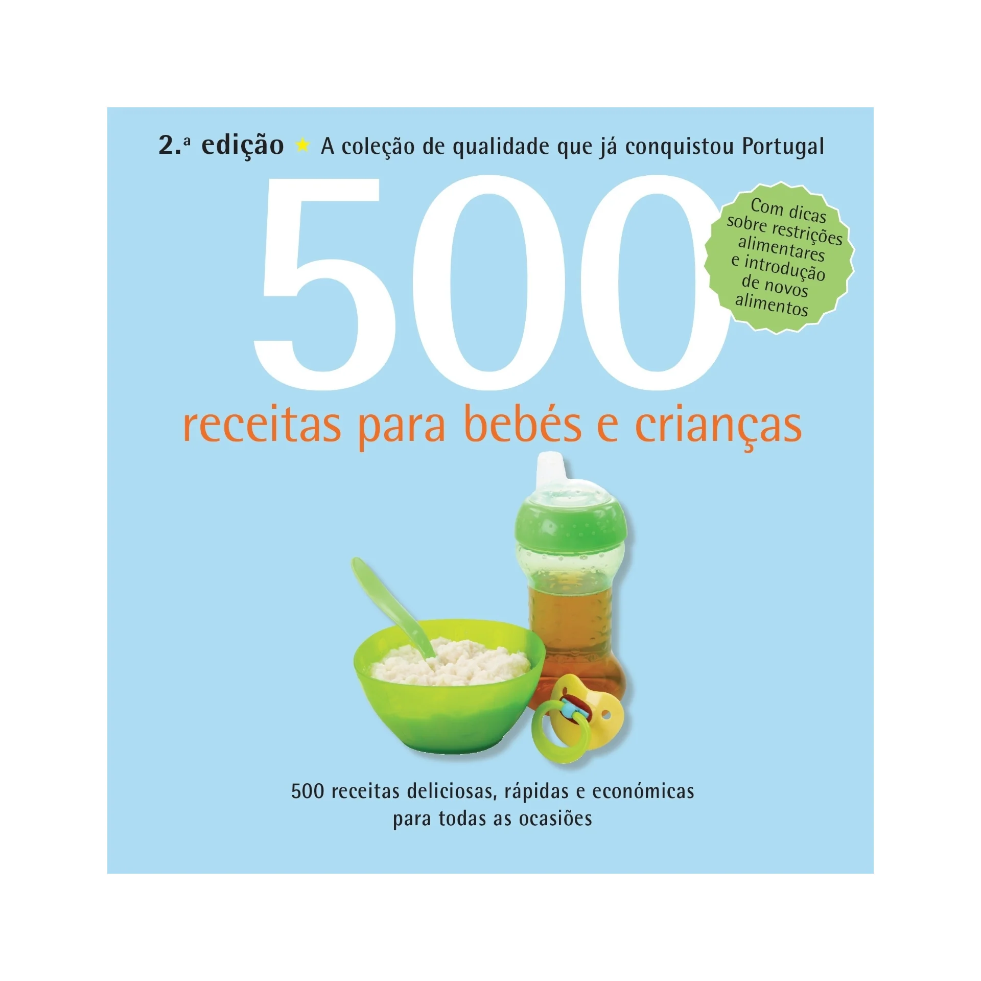 500 Receitas para Bebés e Crianças de R. Beverley Glock