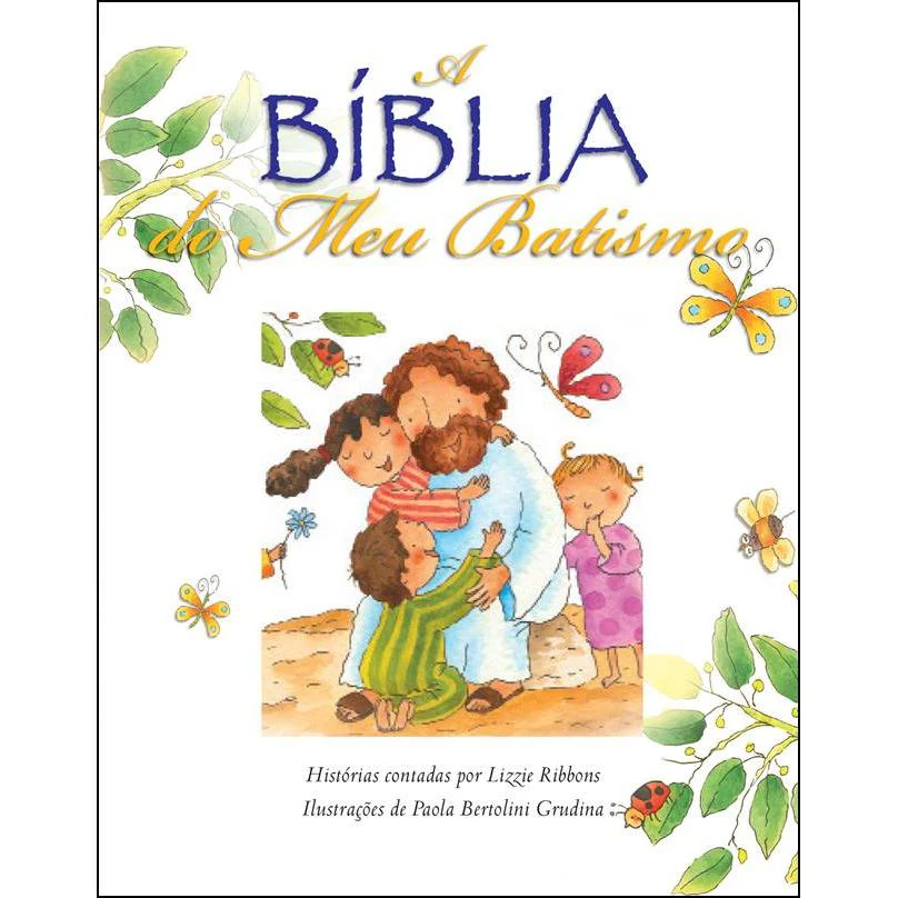 A Bíblia do Meu Batismo (Livro de Bolso) de Lizzie Ribbons