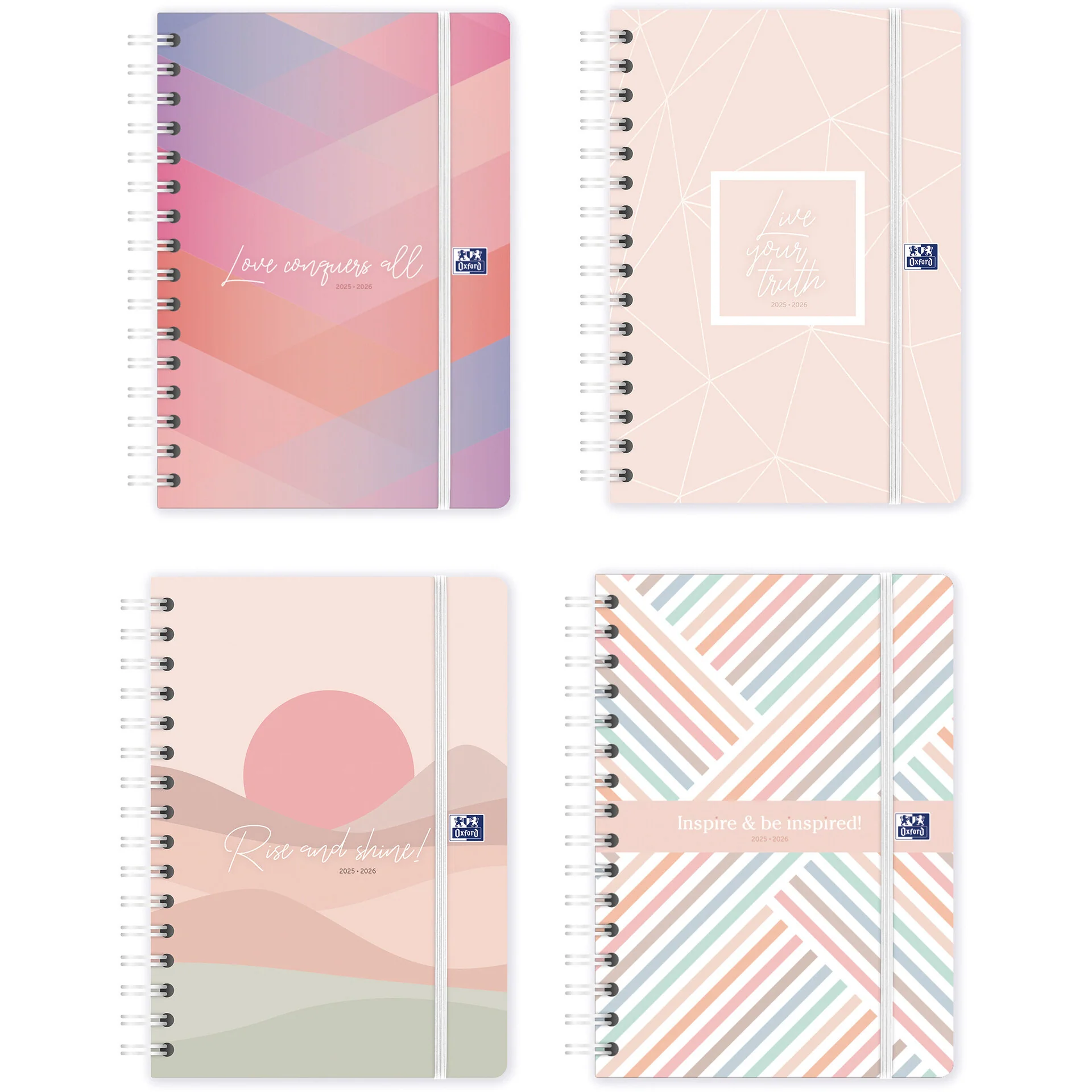 Agenda Escolar Espiral A5 Semanal Oxford&Me