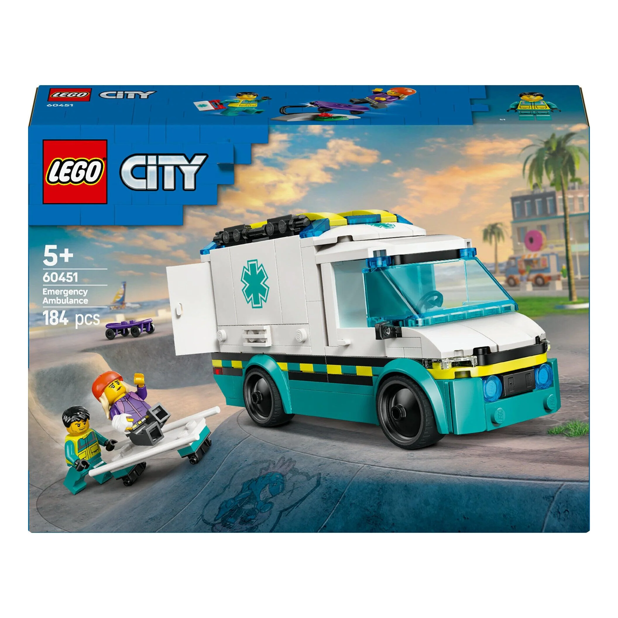 Ambulância De Emergência Lego-City