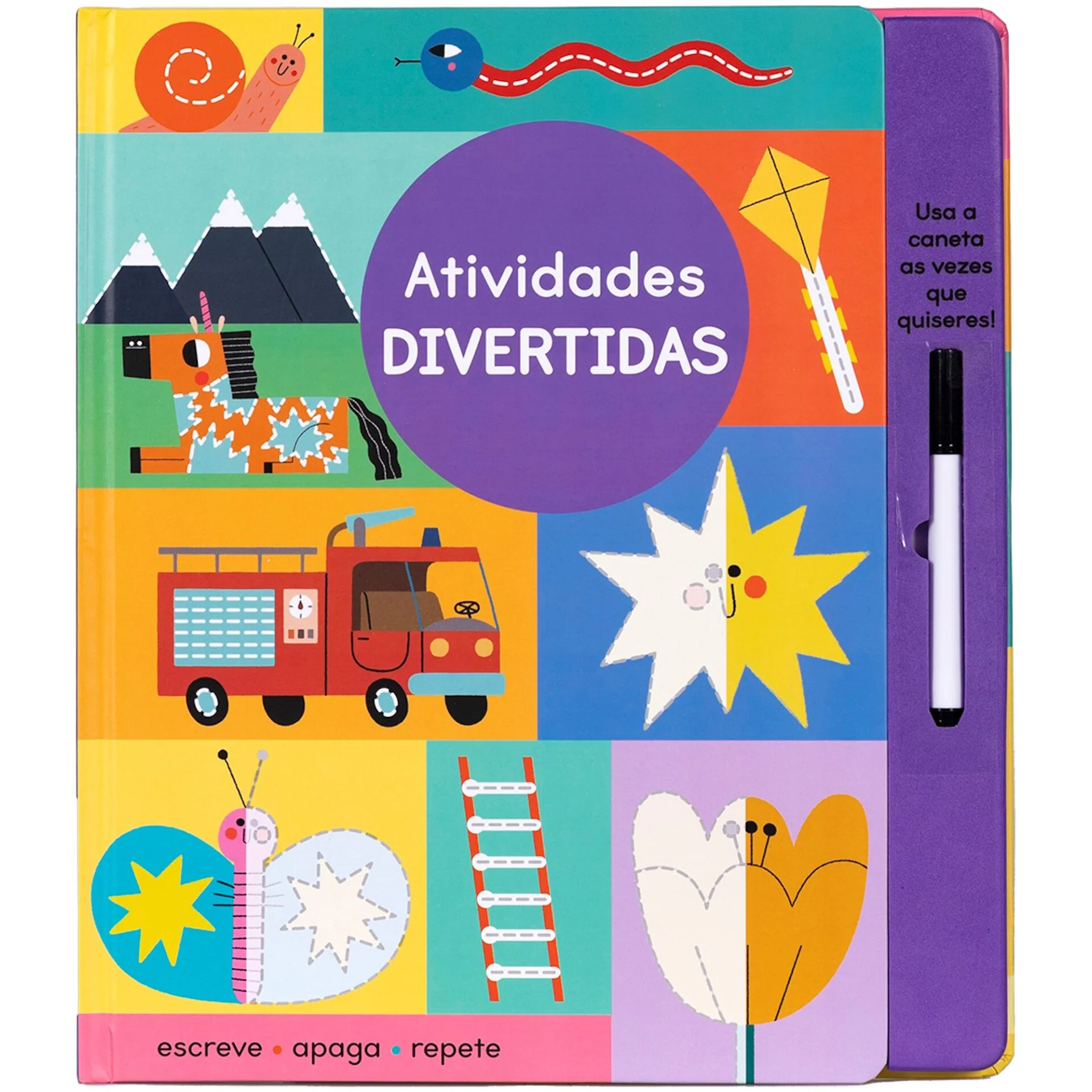 Atividades Divertidas - Escreve, Apaga, Repete