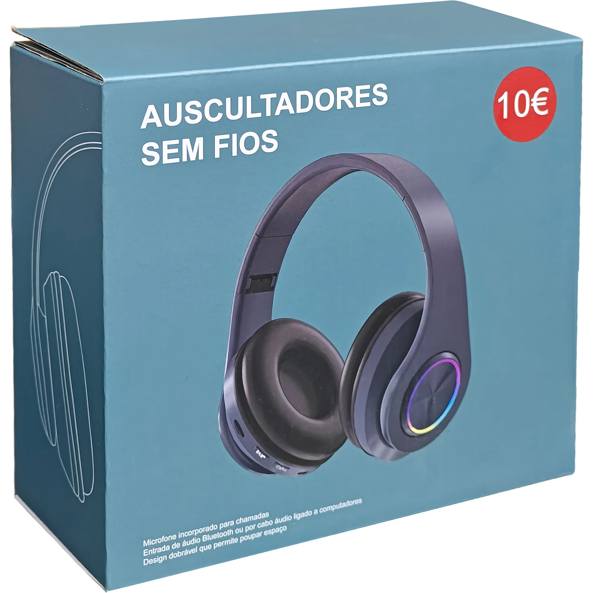 Auscultadores Sem Fios Azul Fusion - Image 8