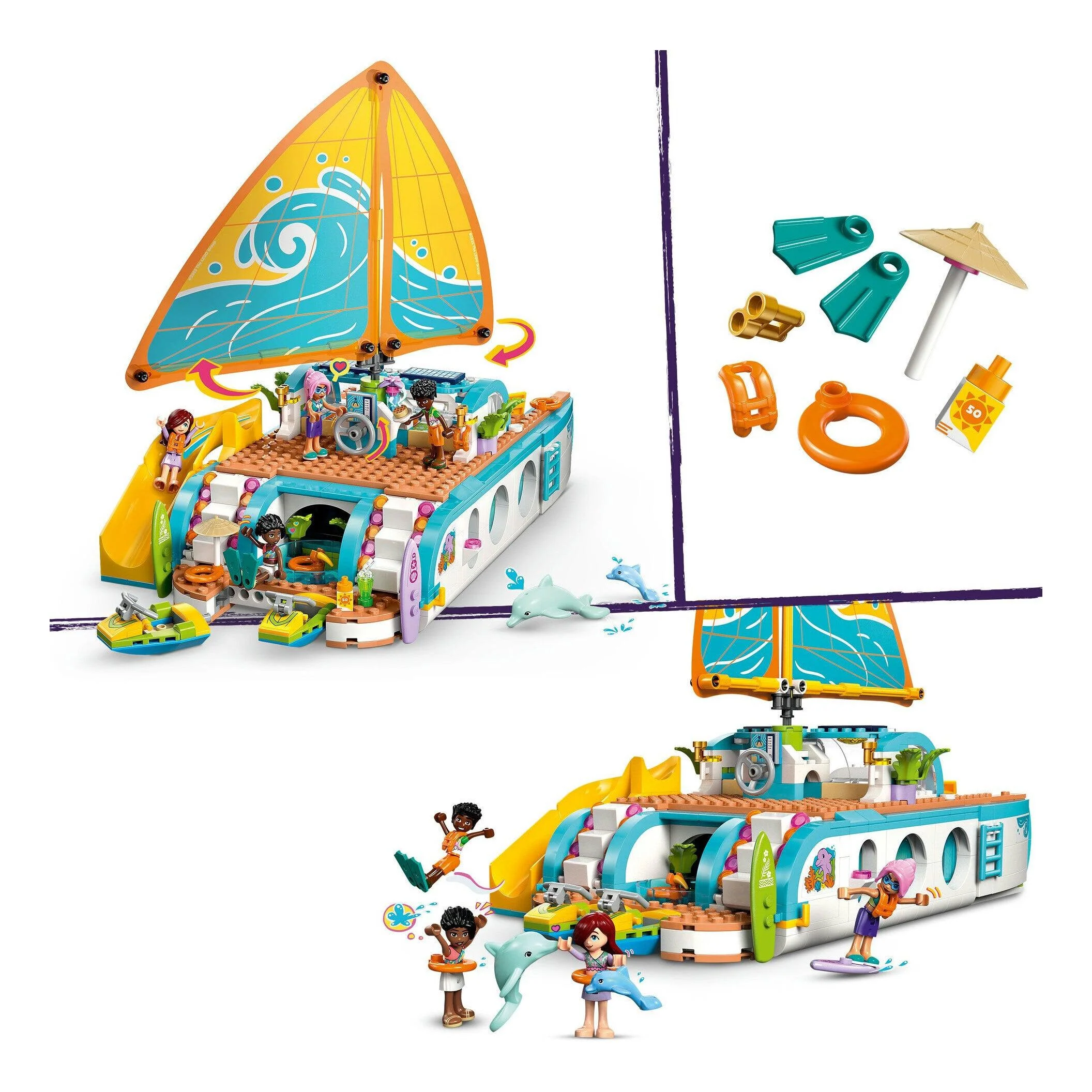 Aventura Em Viagem De Barco Lego-Friends - Image 2