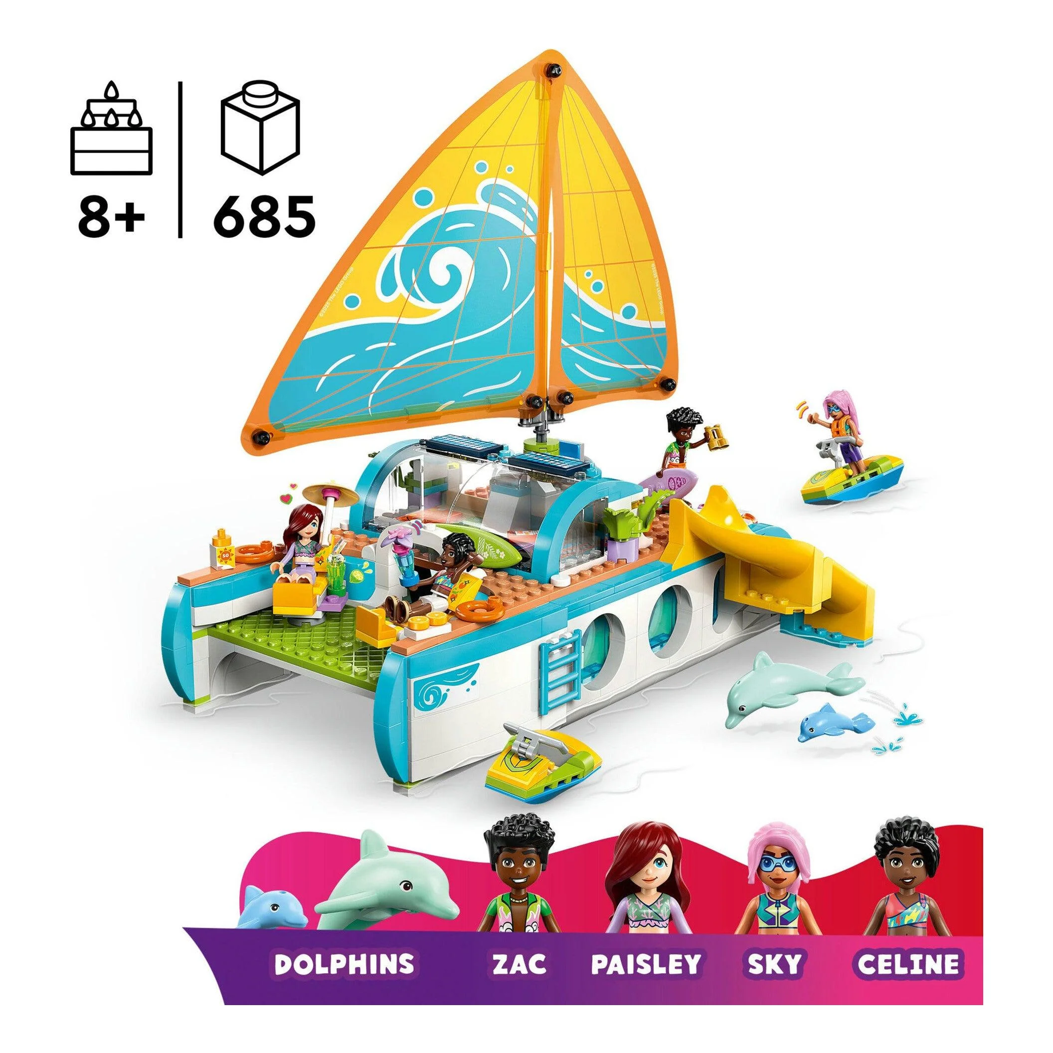 Aventura Em Viagem De Barco Lego-Friends - Image 3