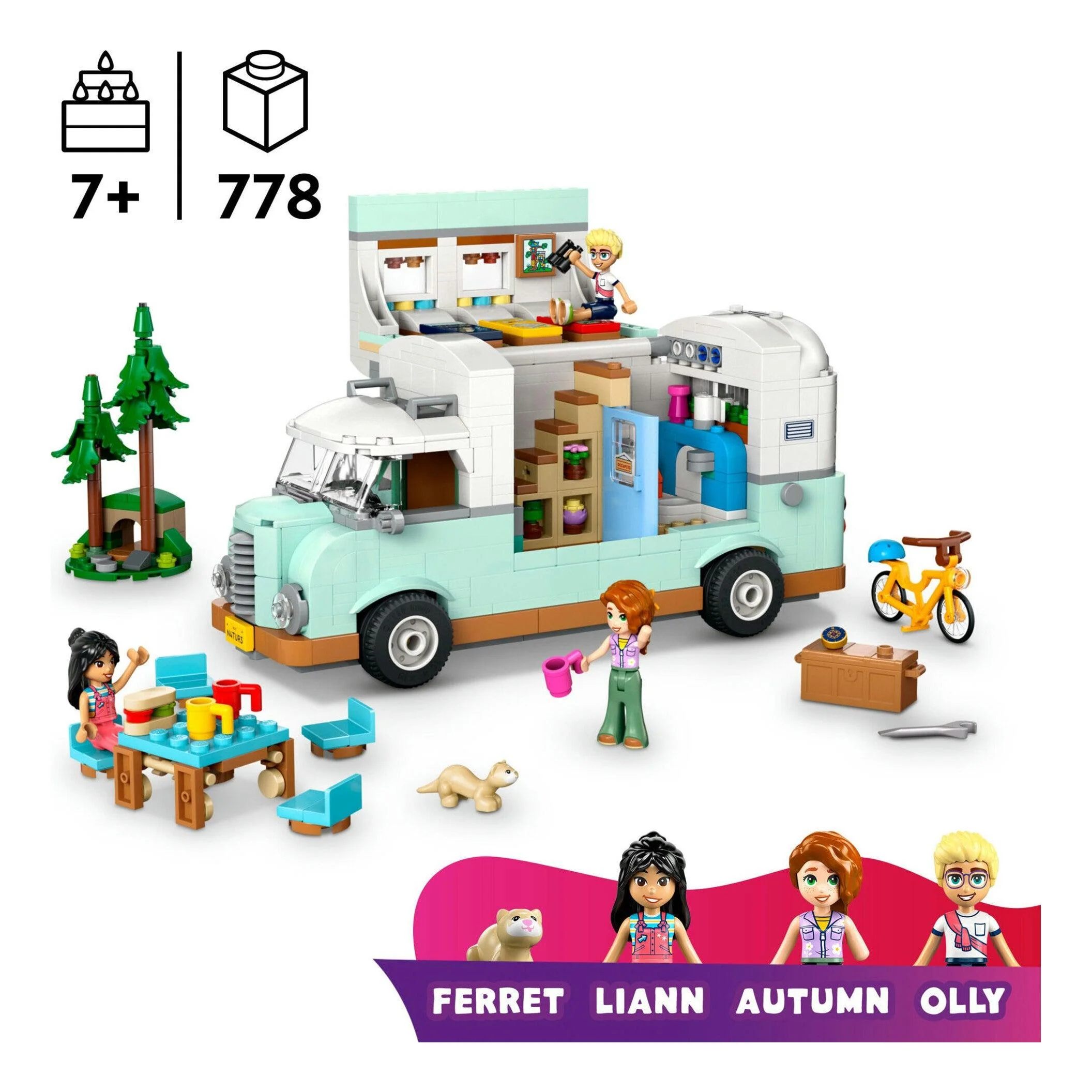 Aventura Na Autocaravana Da Amizade Lego