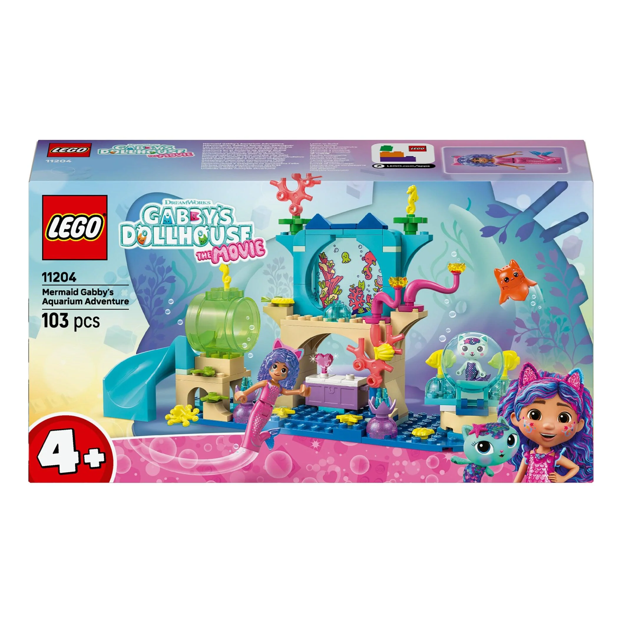 Aventura No Aquário Da Gabby Sereia Lego