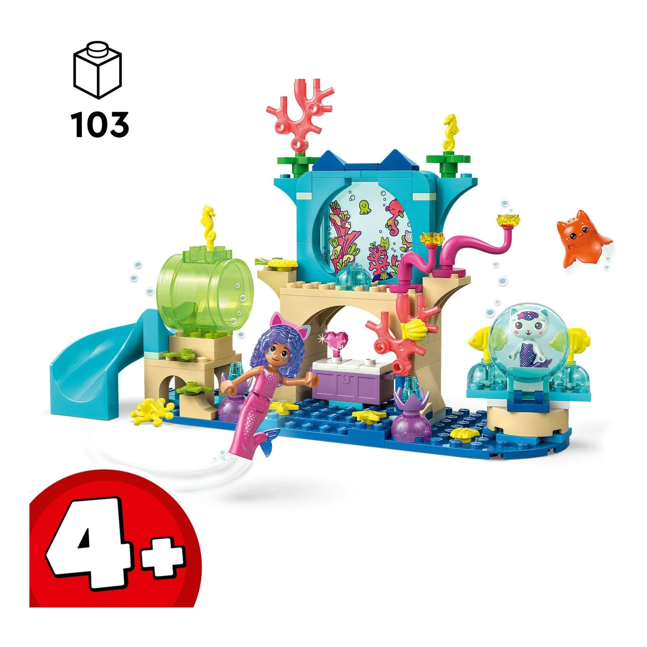 Aventura No Aquário Da Gabby Sereia Lego - Image 4