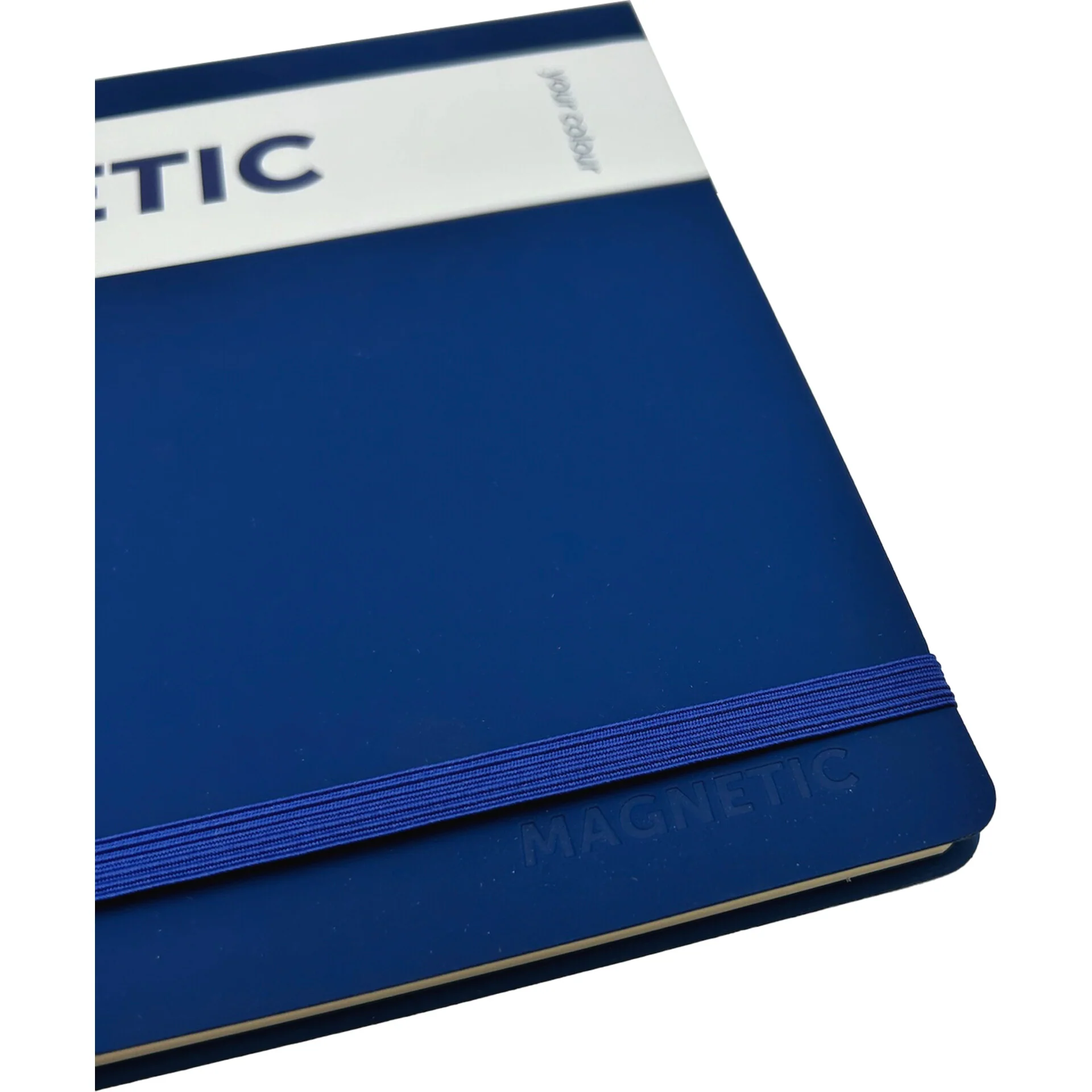 Caderno B5 Com Elástico Pautado 80 Folhas Your Colour Azul Note - Image 2