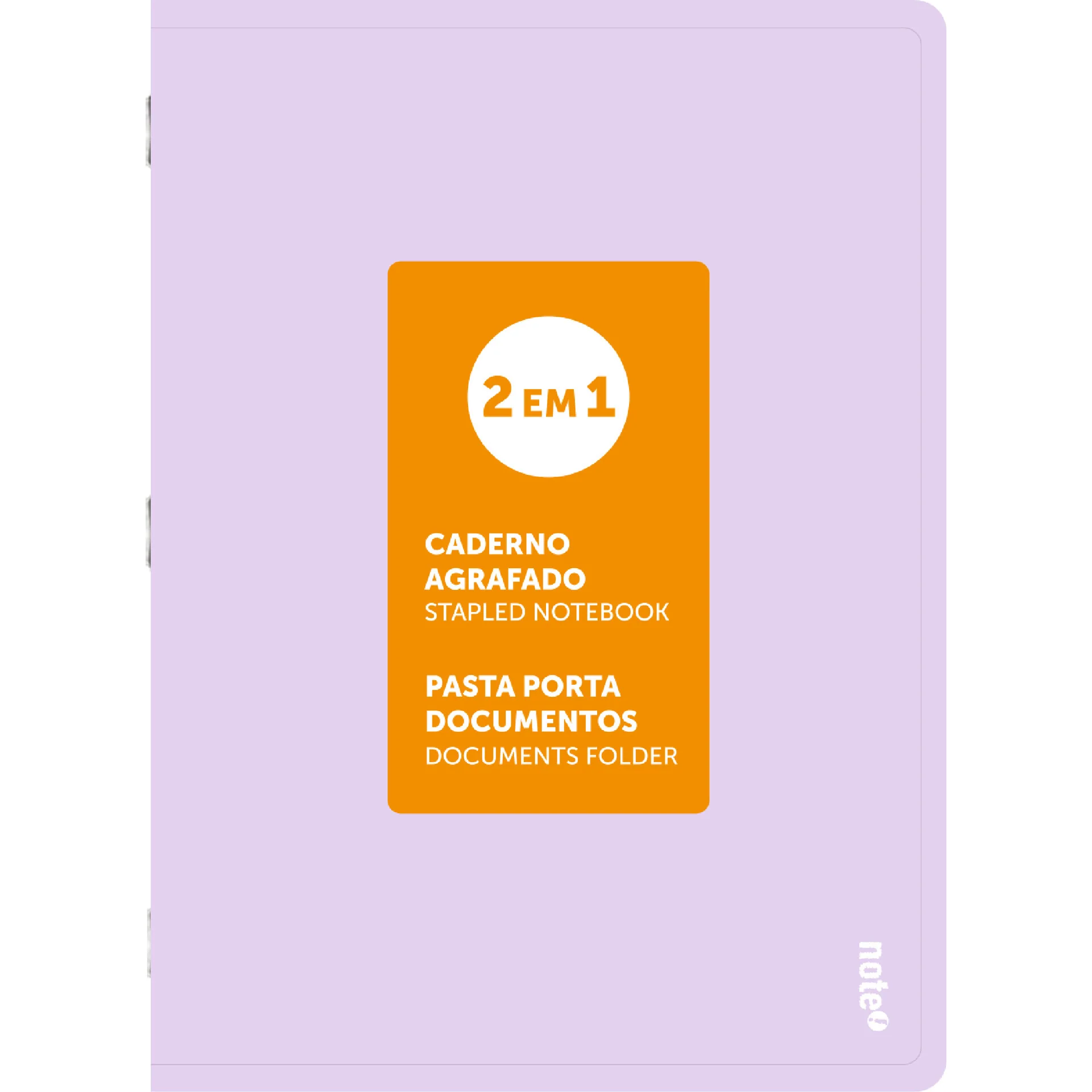 Caderno Agrafado A4 48 Folhas Pautado 2Em1 Pastel Note! - Image 14