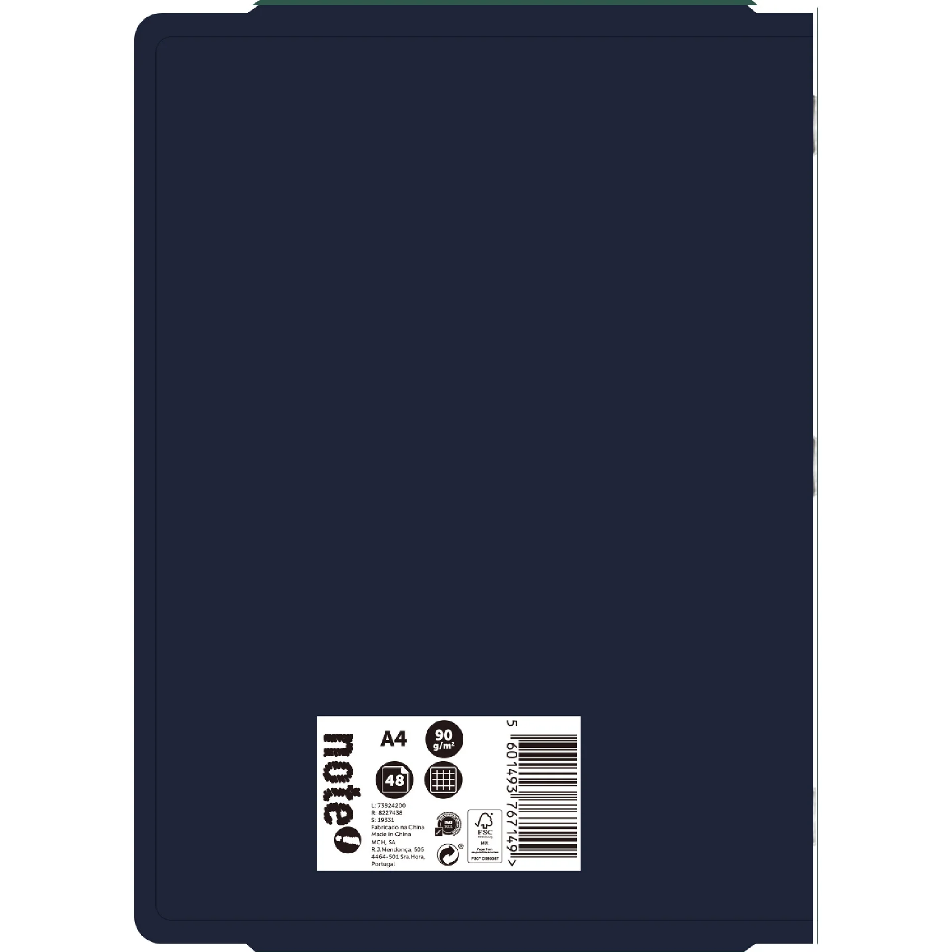 Caderno Agrafado A4 48 Folhas Quadriculado 2Em1 Note! - Image 3