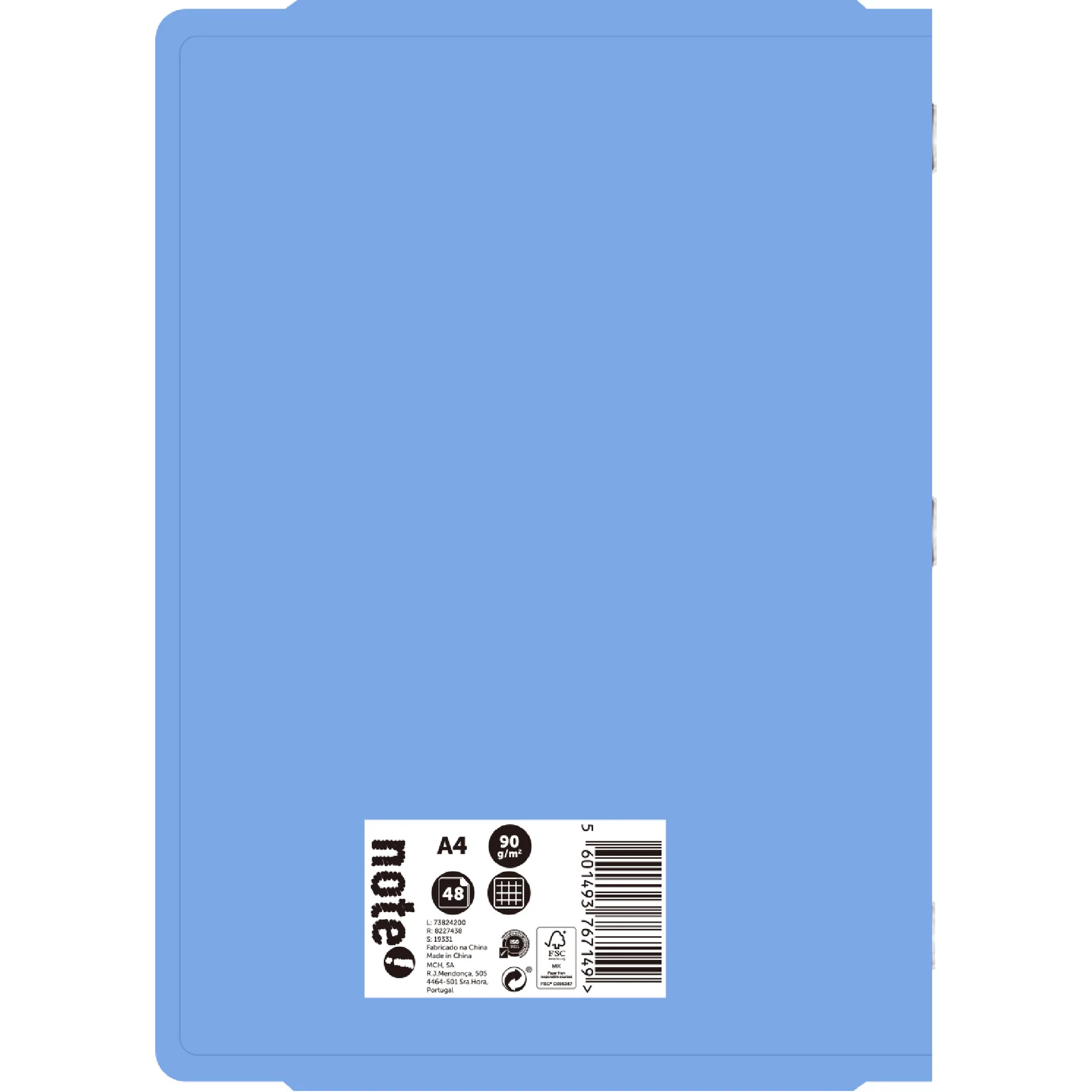 Caderno Agrafado A4 48 Folhas Quadriculado 2Em1 Note! - Image 4