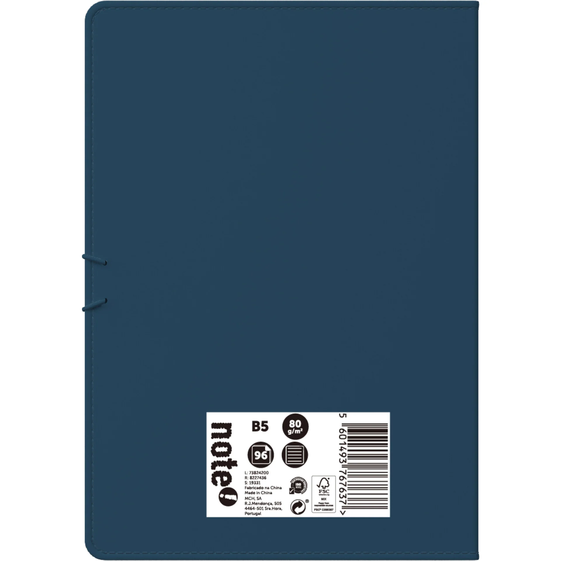 Caderno Agrafado B5 96 Folhas 80G Pautado Universitário Note! - Image 3