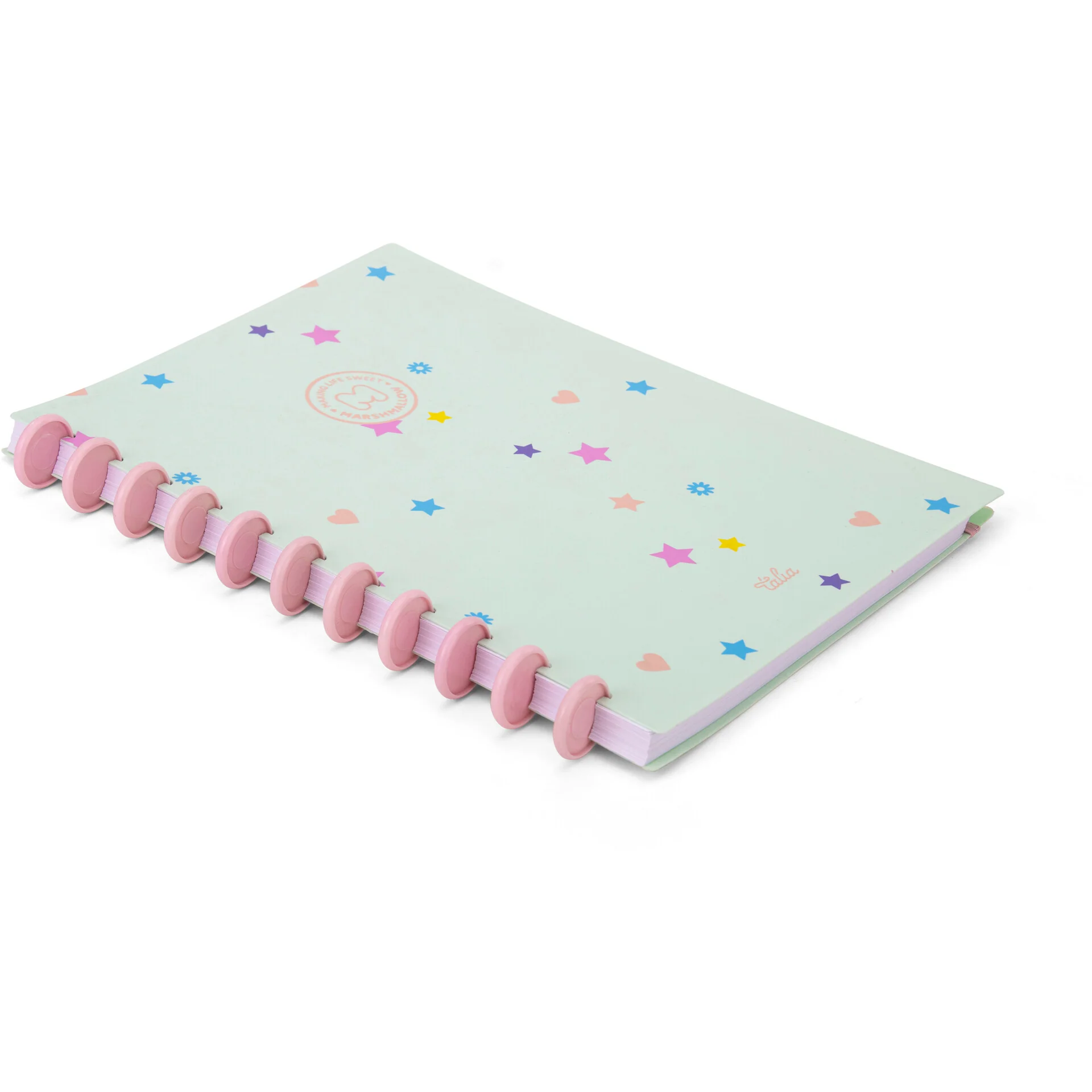 Caderno Disco A4 80 Folhas Pautado Marshmallow - Image 3