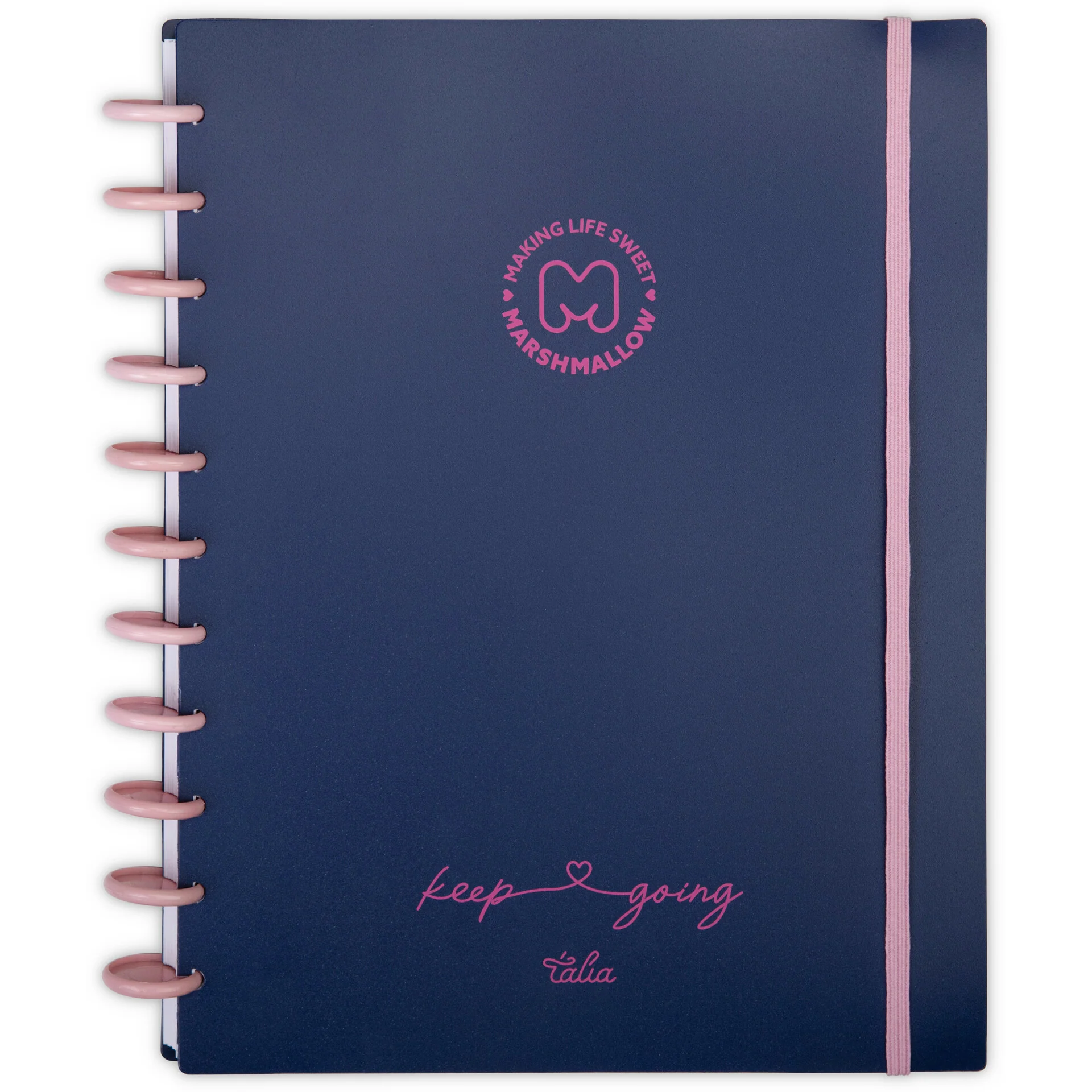 Caderno Disco A4 80 Folhas Pautado Marshmallow - Image 4