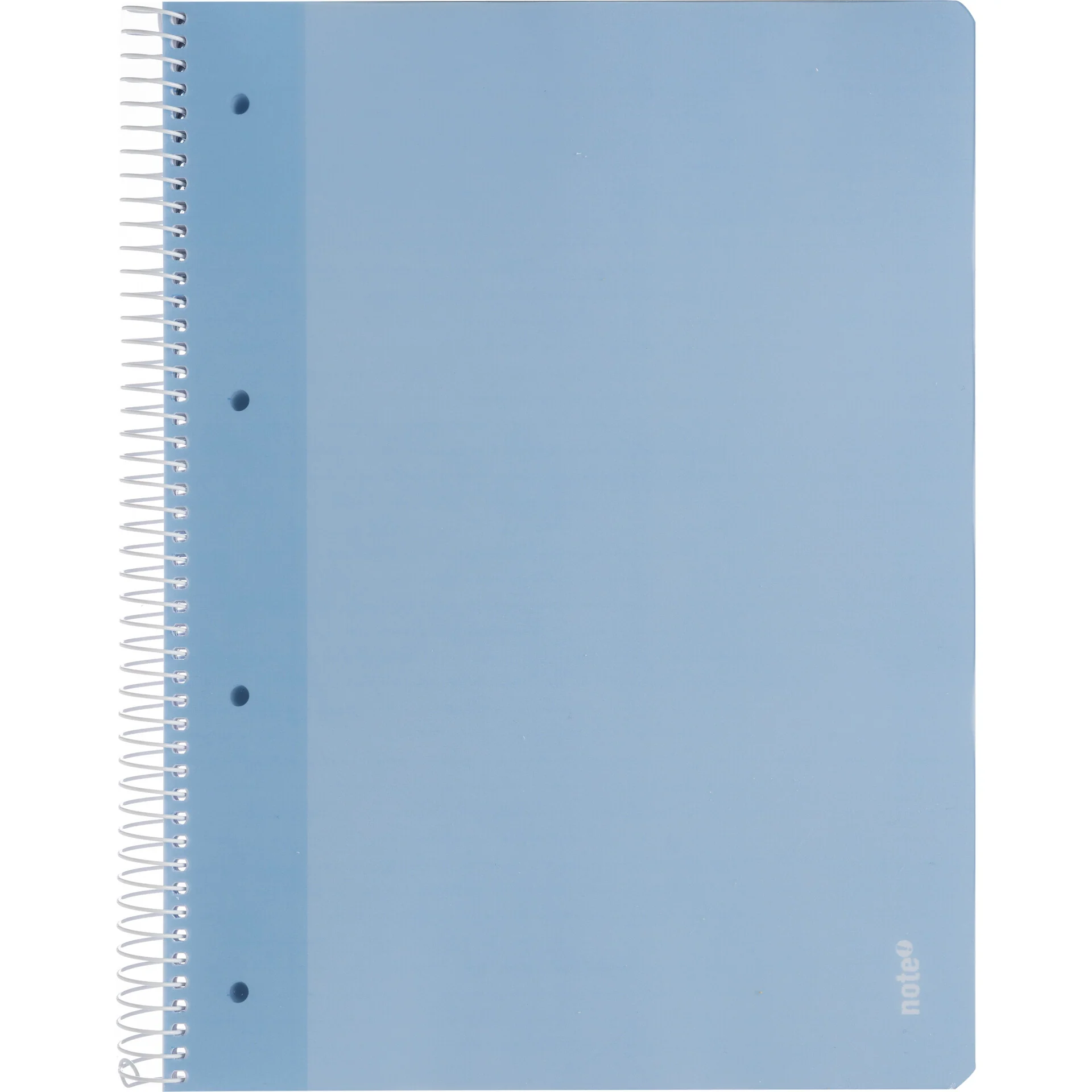 Caderno Espiral A4 Pautado 100 Folhas 70g Azul Claro Note!