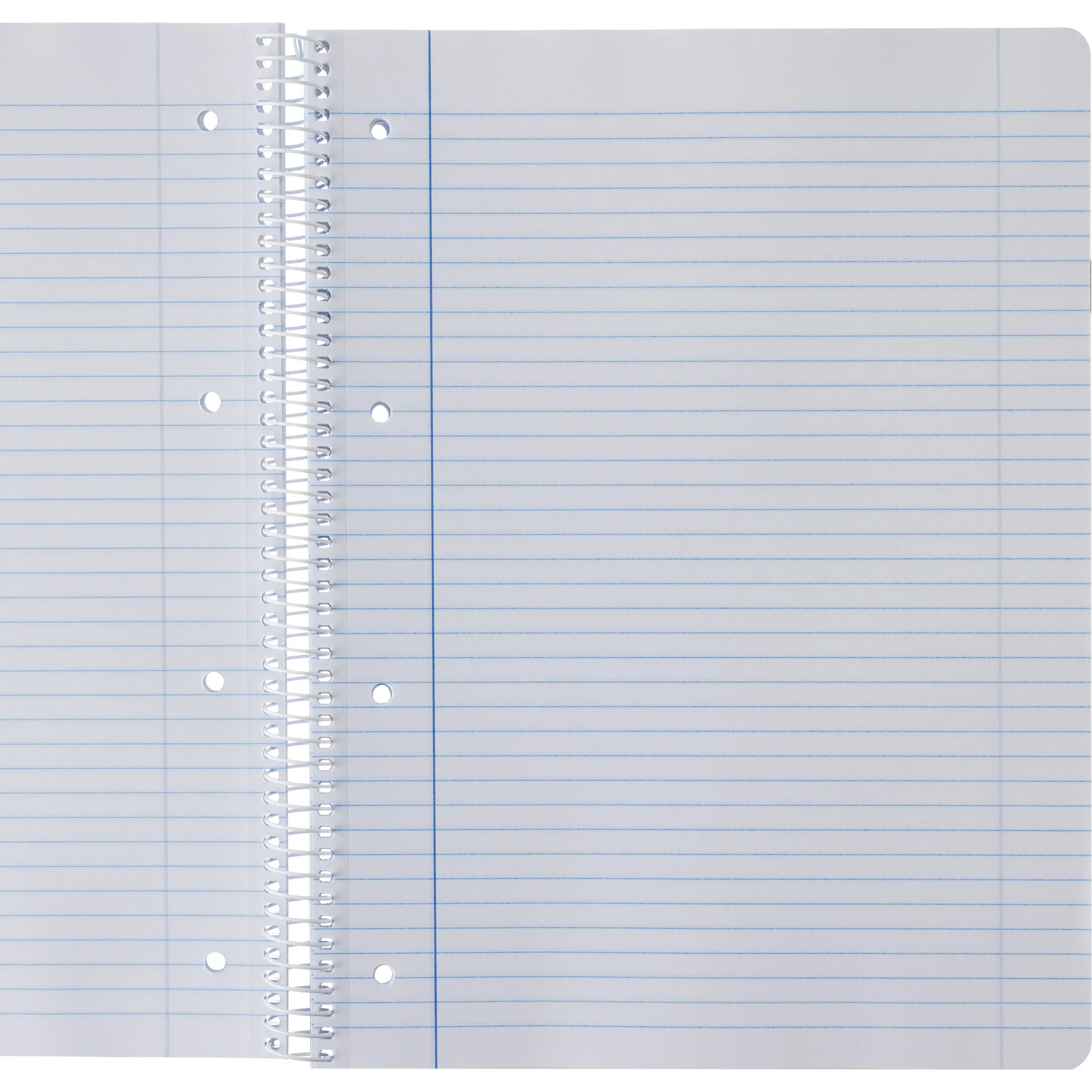 Caderno Espiral A4 Pautado 100 Folhas 70g Azul Claro Note! - Image 2