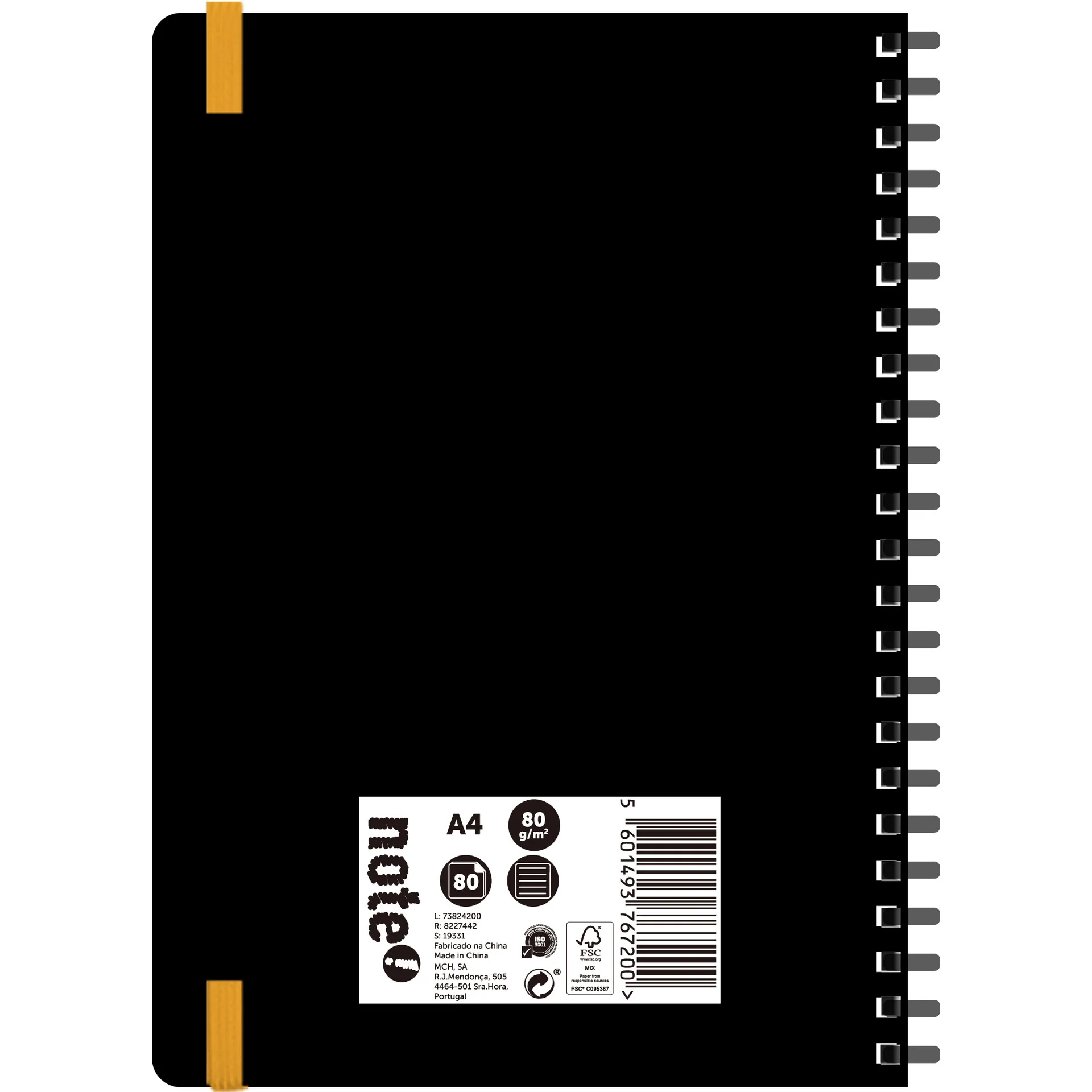 Caderno Espiral A4 Soft Universitário 80 Folhas 80G Pautado Note! - Image 5