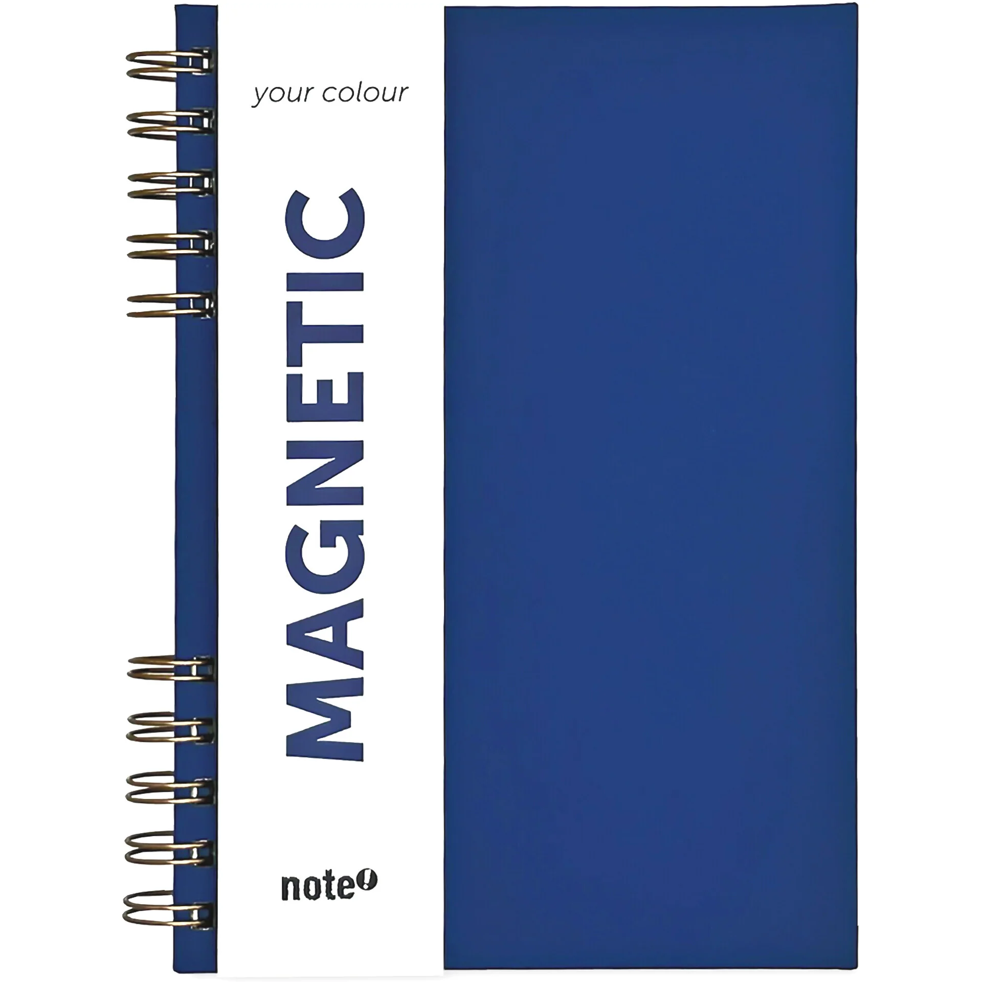 Caderno Espiral A5 Capa Dura Pautado Your Colour Azul Note! - Image 3