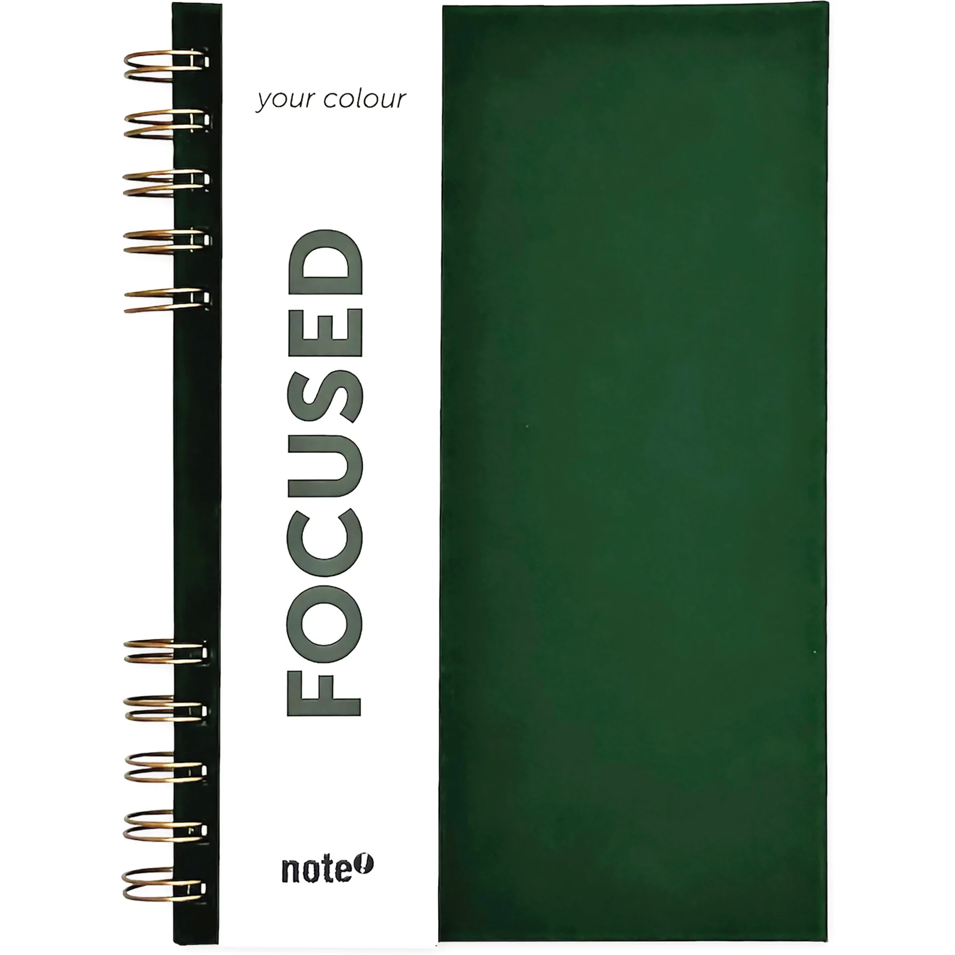 Caderno Espiral A5 Capa Dura Pautado Your Colour Verde Note! - Image 3