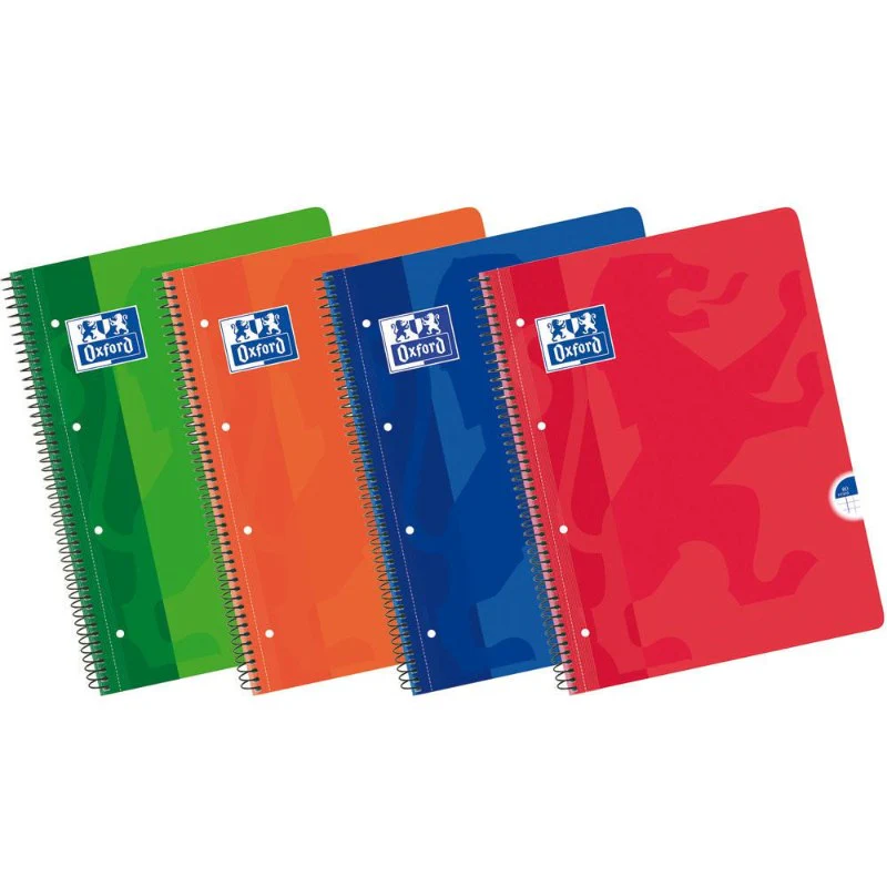 Caderno Espiral A5 Pautado 50 Folhas Sortido Oxford