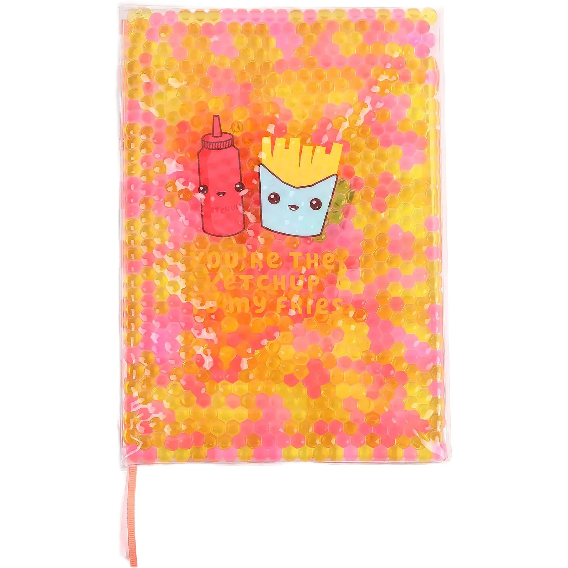 Caderno Formato A5 Pautado Capa Squichy 80 Folhas Fun Food