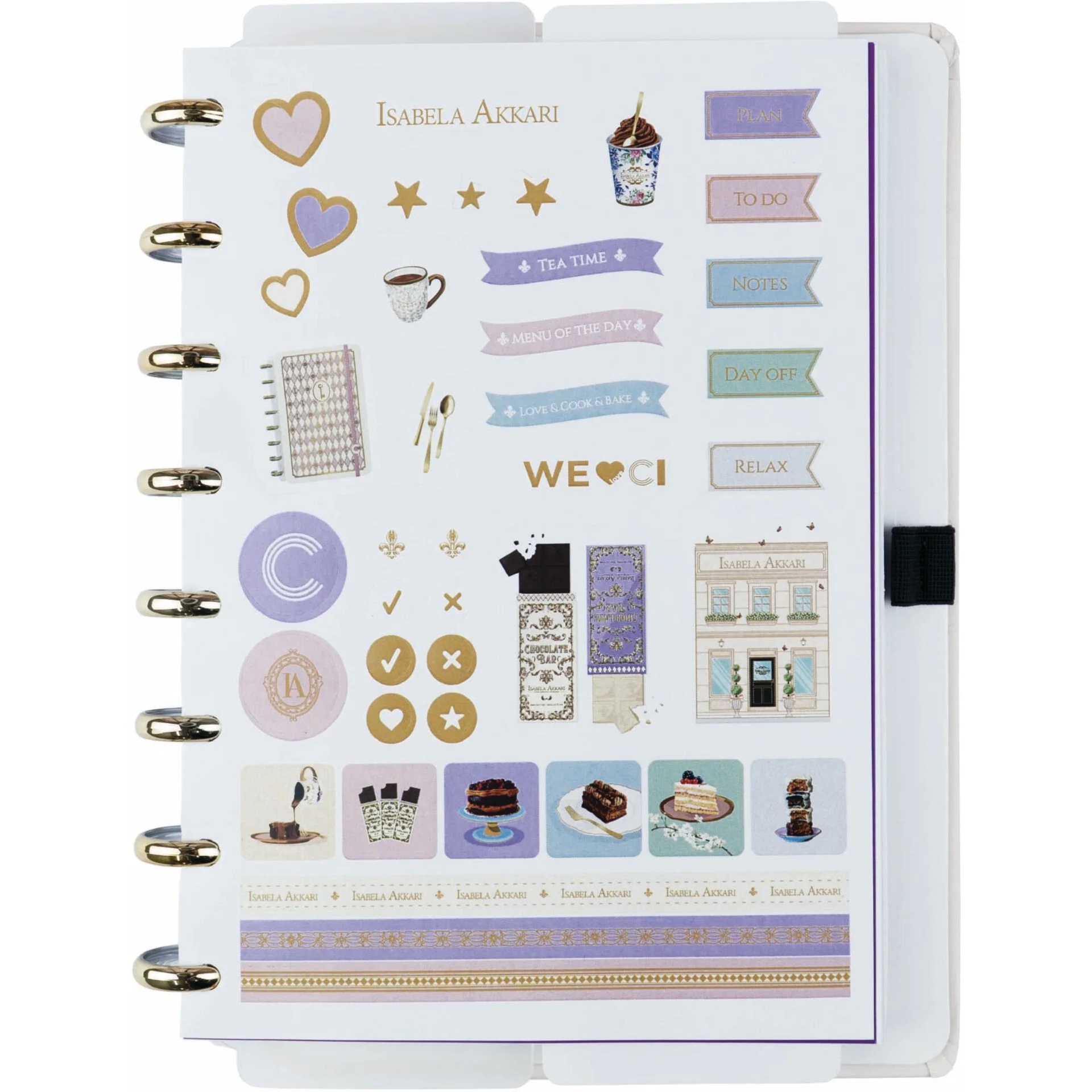 Caderno Inteligente Formato A5 Purple Key By Isabela Akkari - Image 3