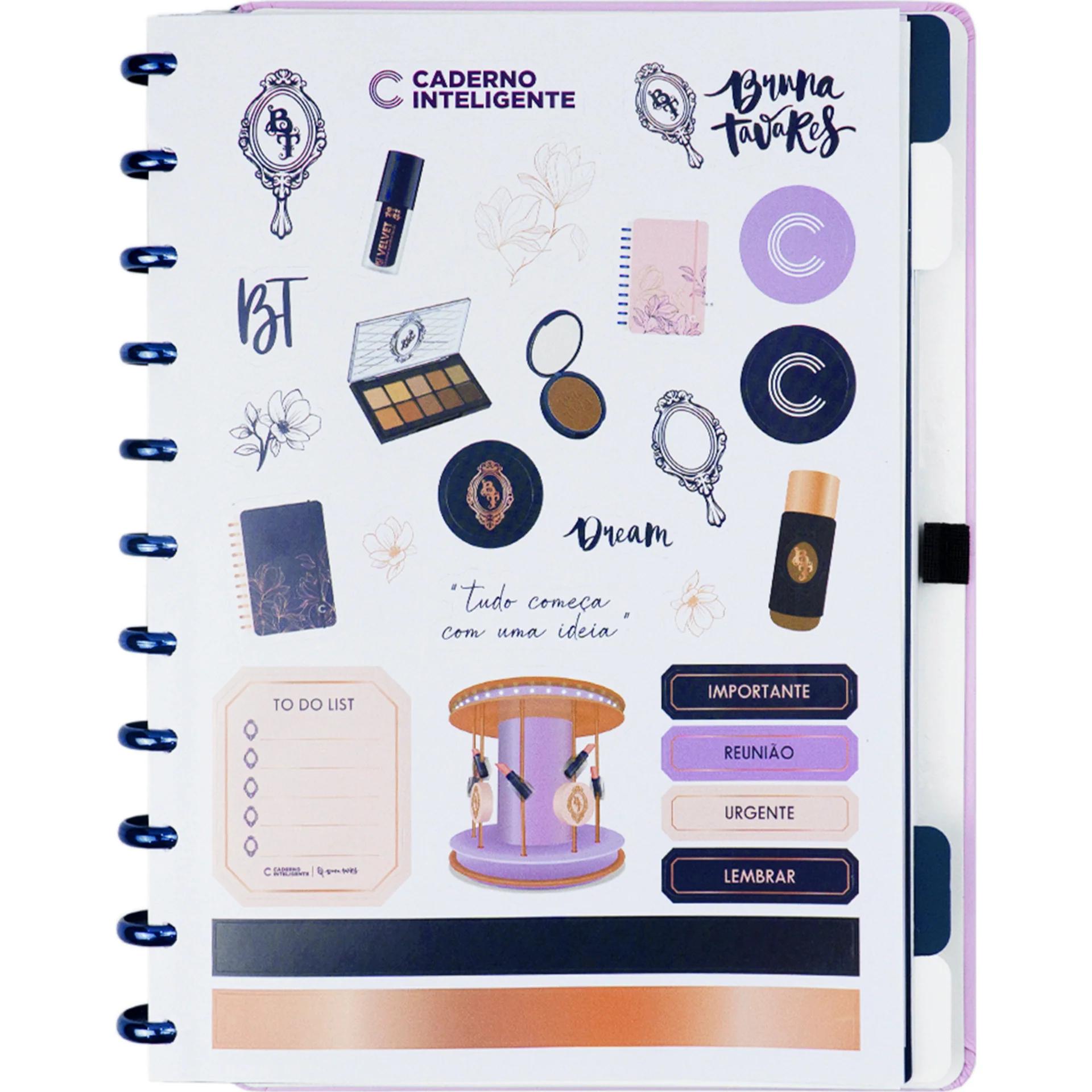 Caderno Inteligente Grande Dream By Bruna Tavares Caderno Inteligente - Image 6