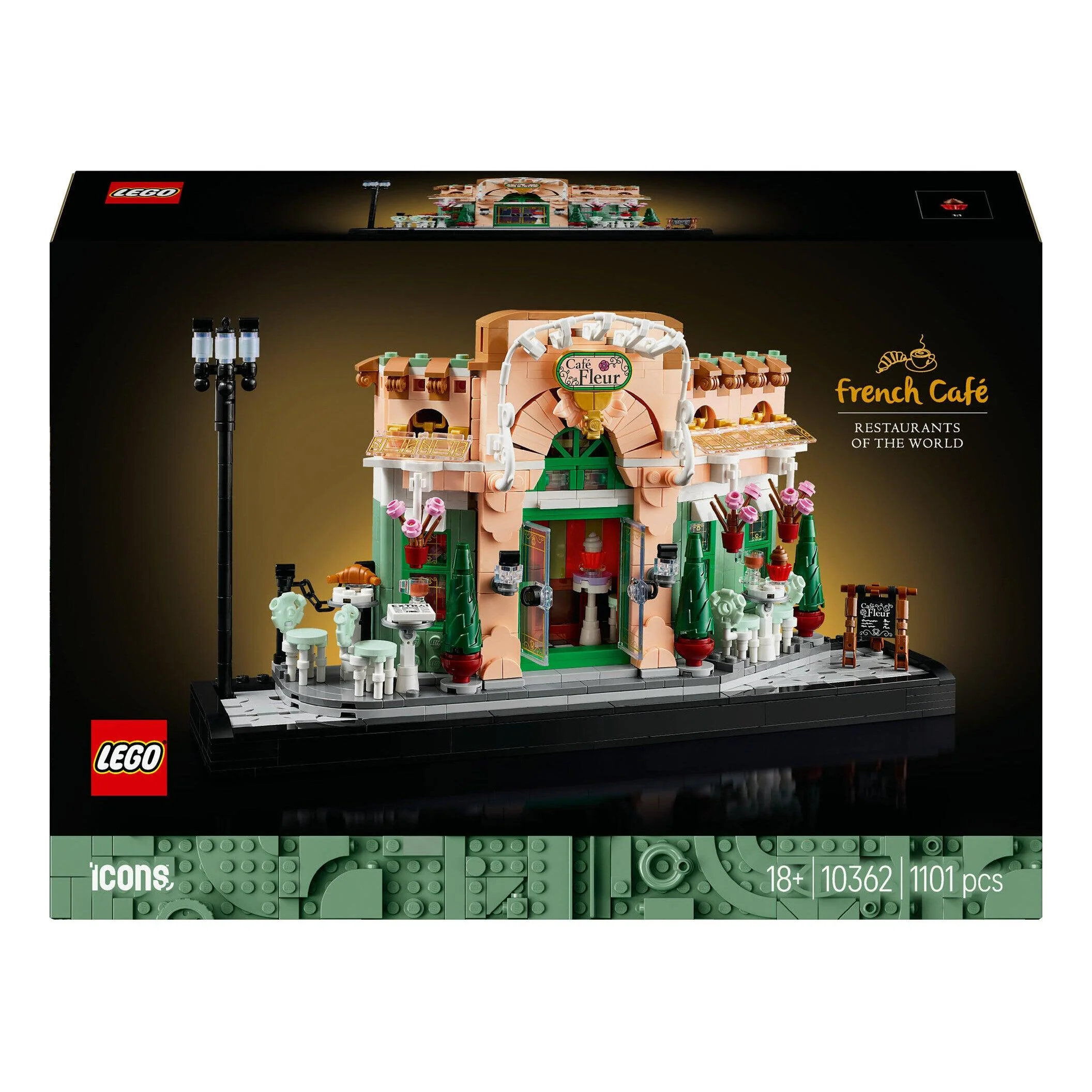 Café Francês Lego-Icons Lego-Icons