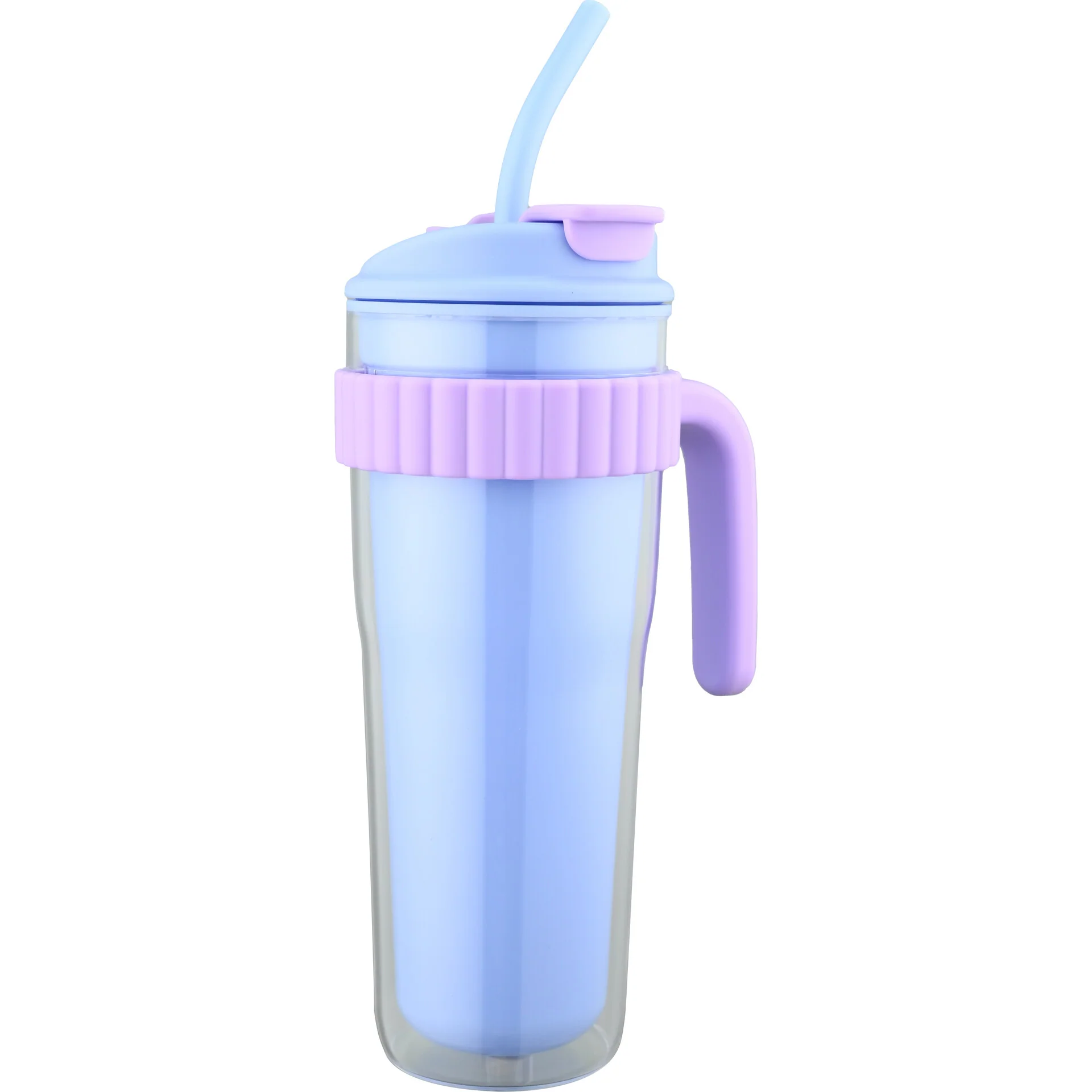 Caneca Happiness Azul e Lilás - Image 2