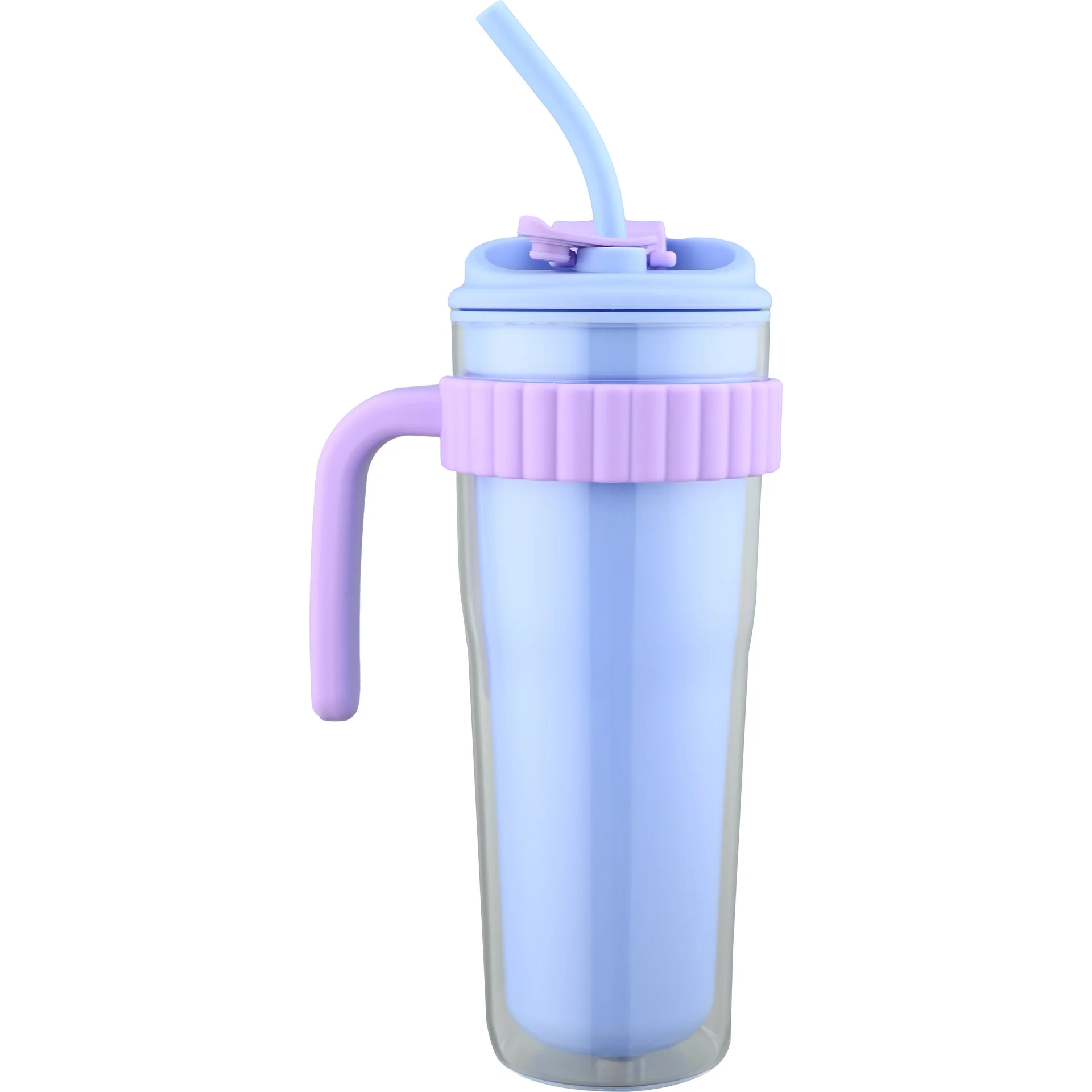 Caneca Happiness Azul e Lilás - Image 3