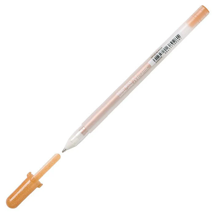 Caneta Gelly Roll Cor Metalica Cobre Sak