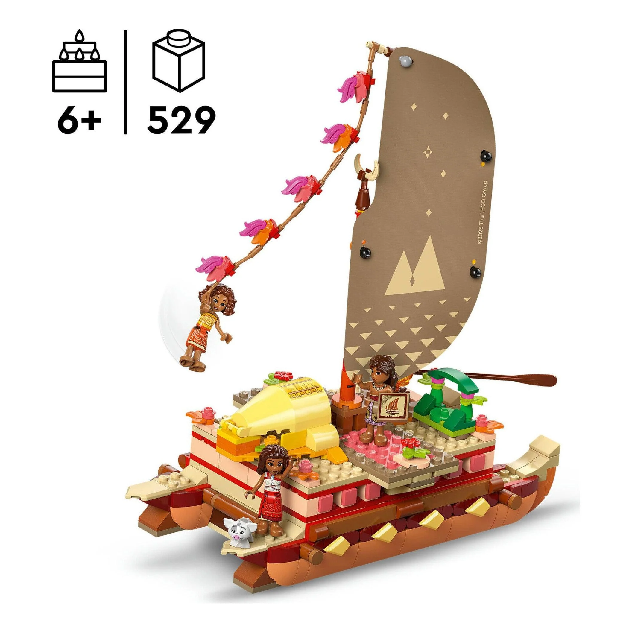 Canoa De Aventuras Vaiana Lego-Princess - Image 2