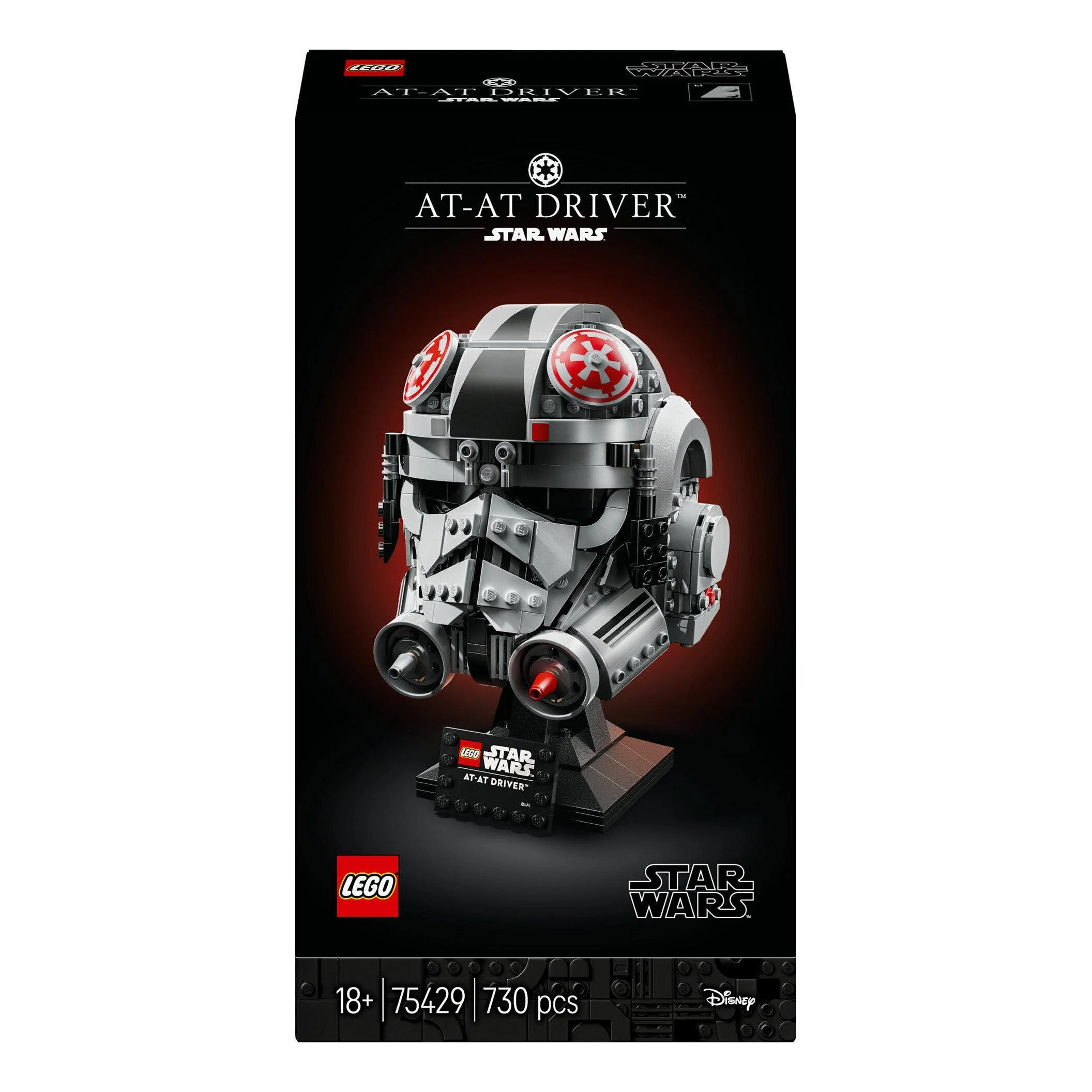 Capacete De Piloto De At-At Lego-Sw