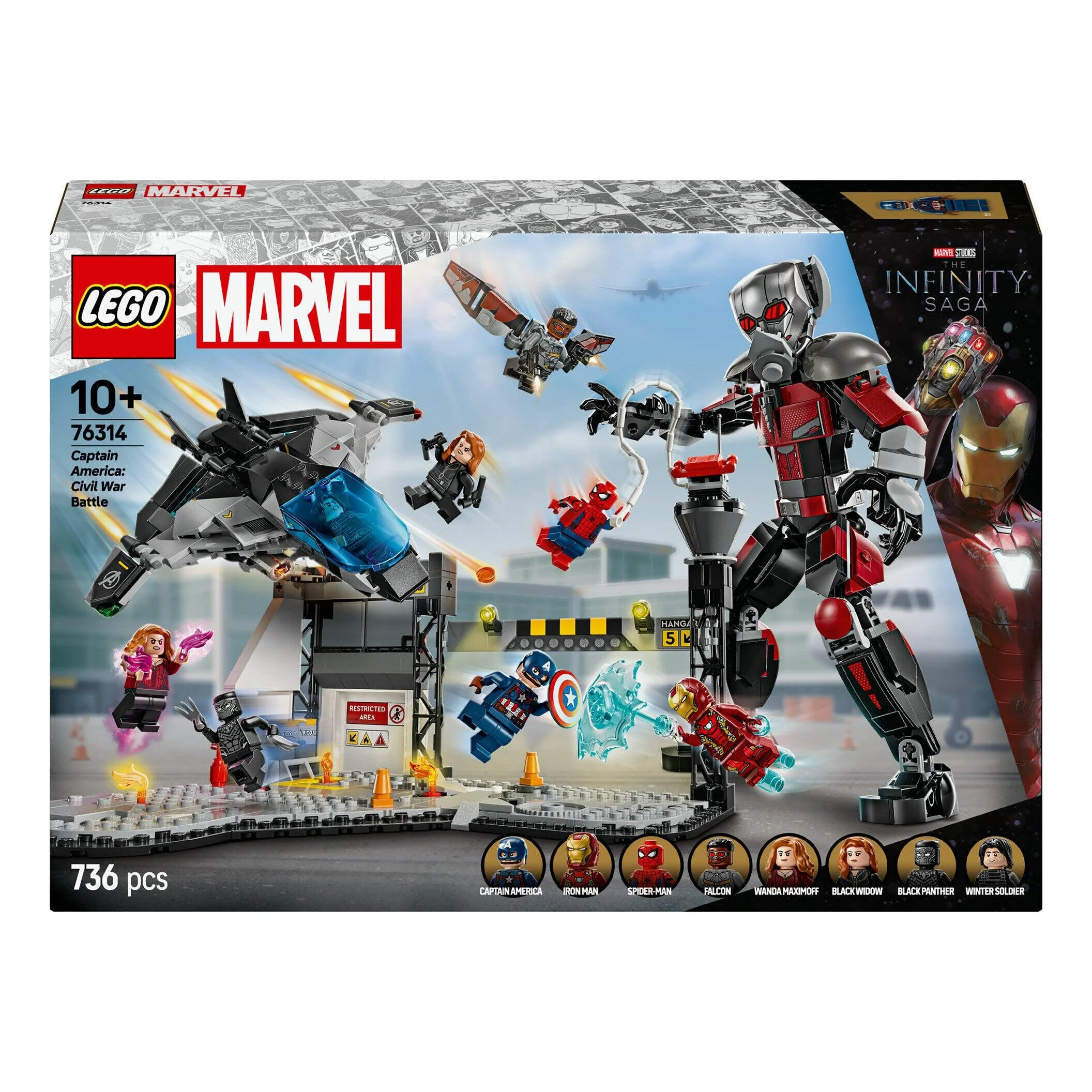Capitão América: Guerra Civil Lego