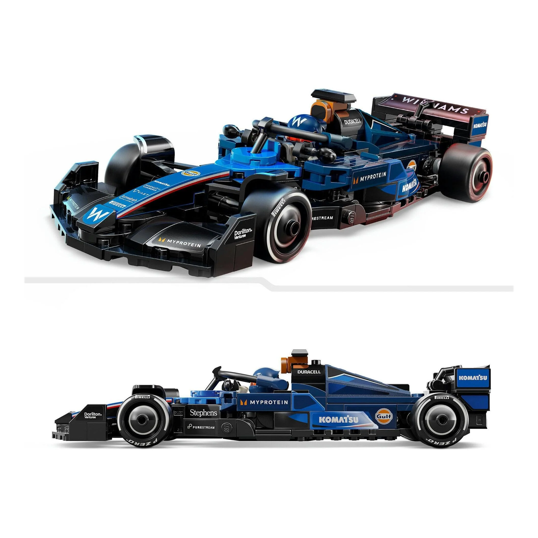 Carro de Corrida Williams Racing FW46 F1 Lego - Image 3