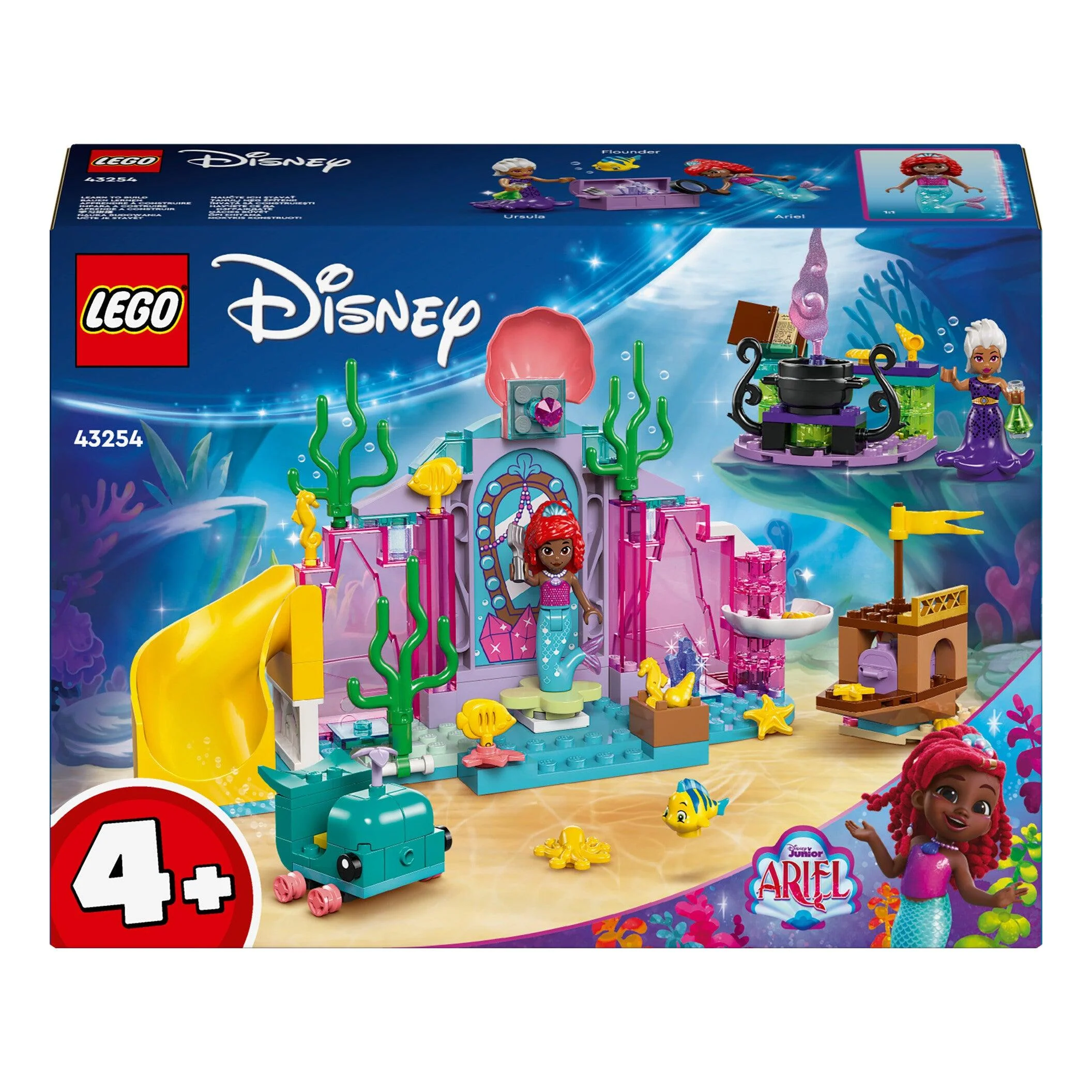 Caverna de Cristal da Ariel Lego-Princess