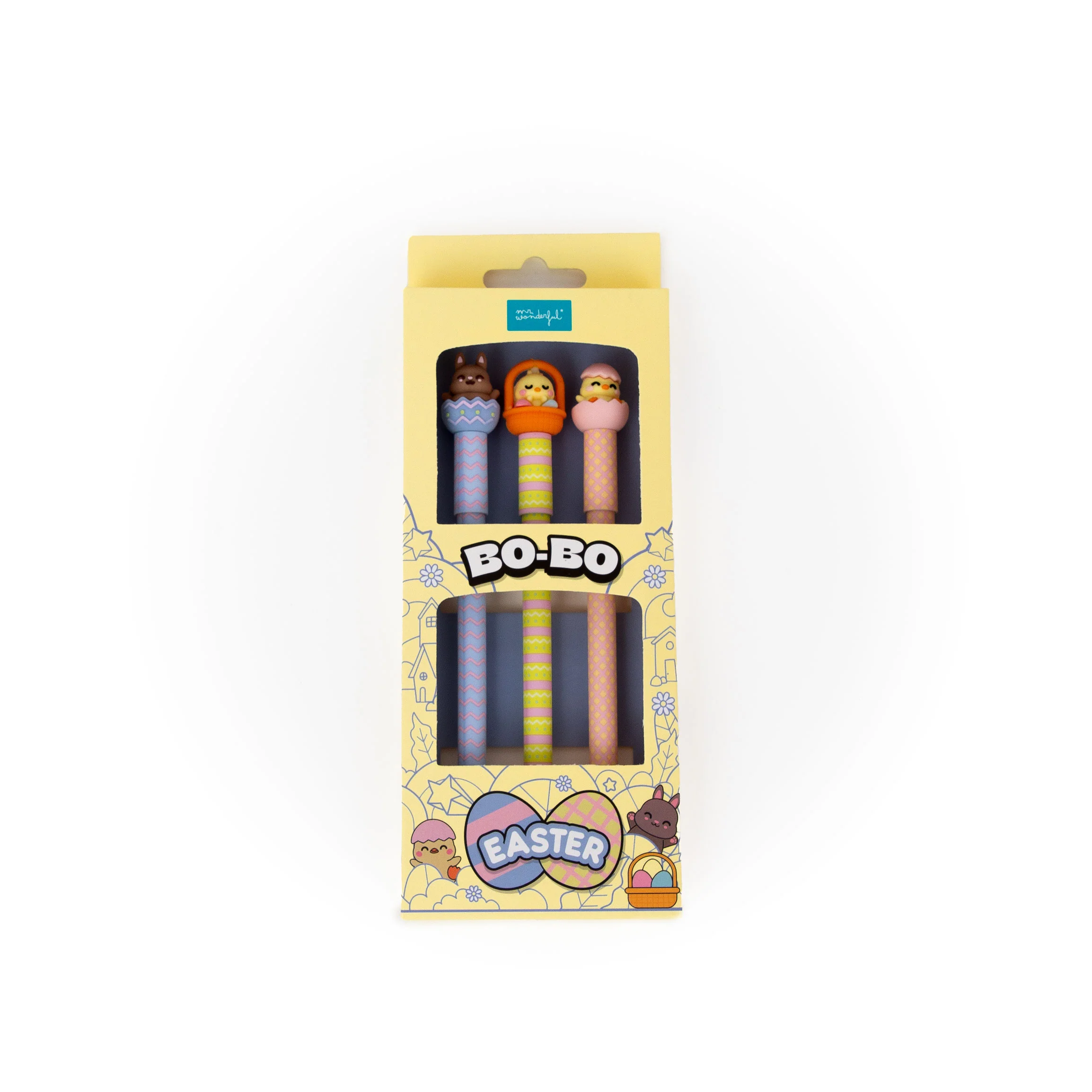 Conjunto 3 Canetas De Apagar Bo-Bo - Páscoa - Image 3
