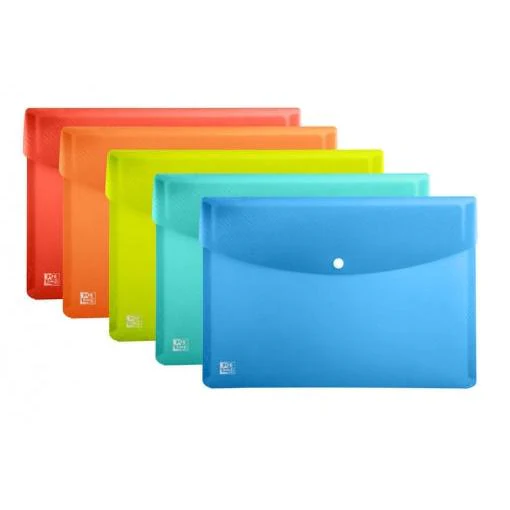 Classificador Envelope A4 com Mola Oxford (artigo sortido)