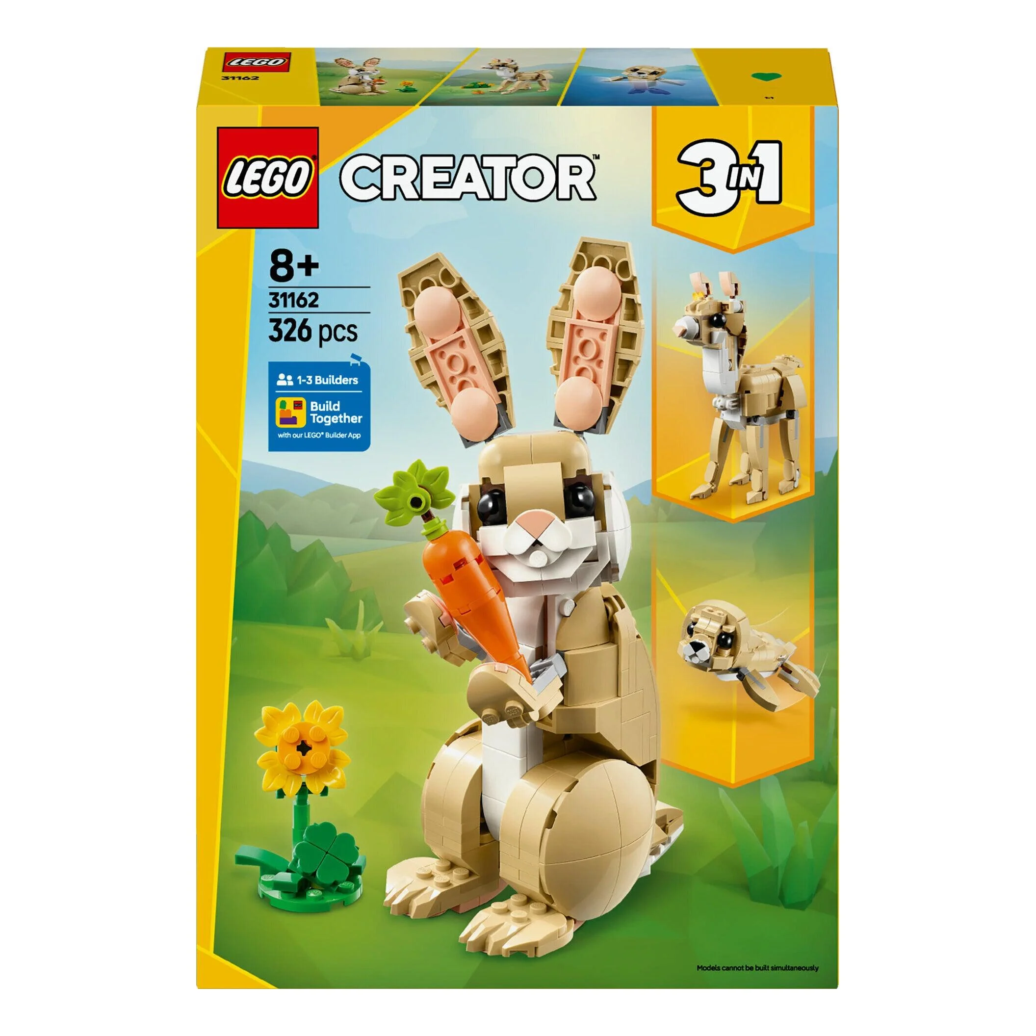 Coelhinho Adorável Lego-Creator