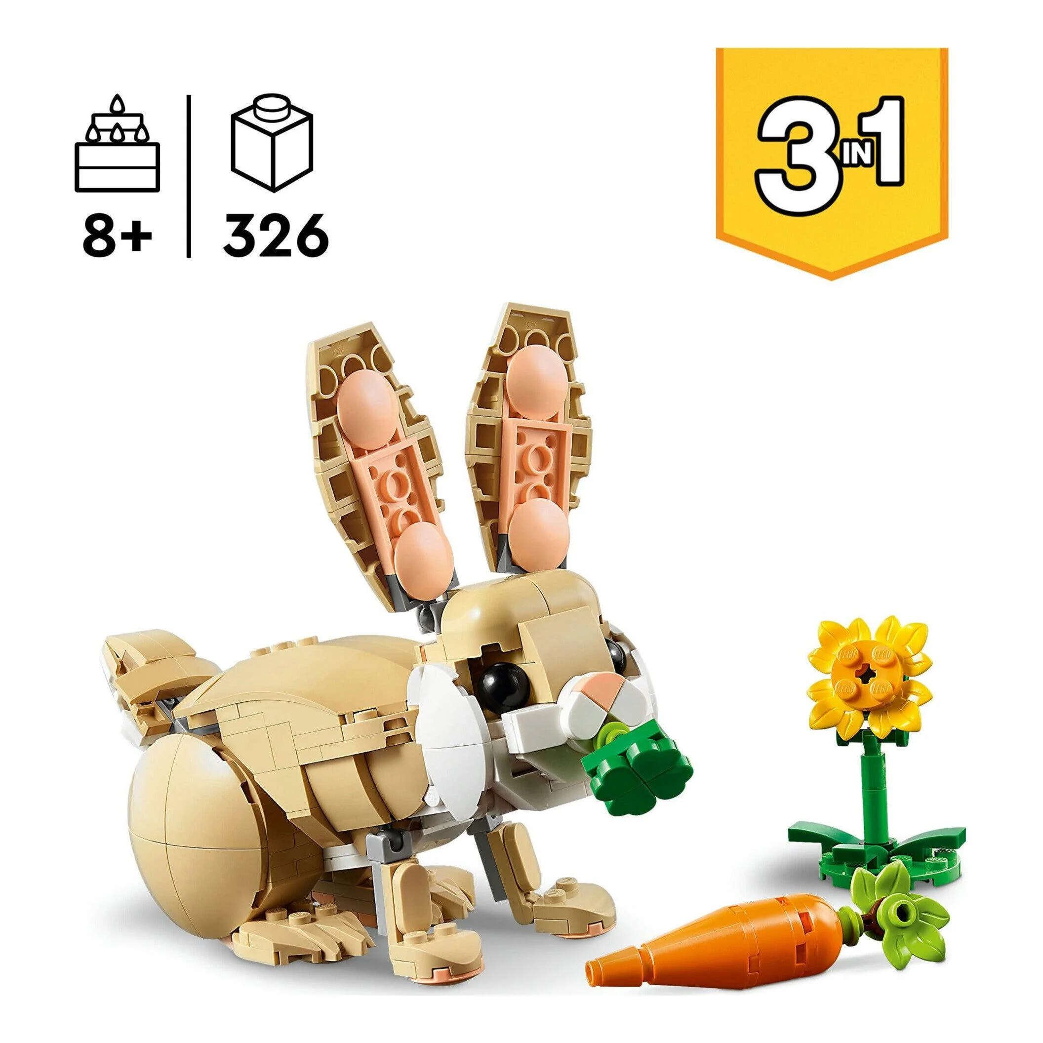 Coelhinho Adorável Lego-Creator - Image 2