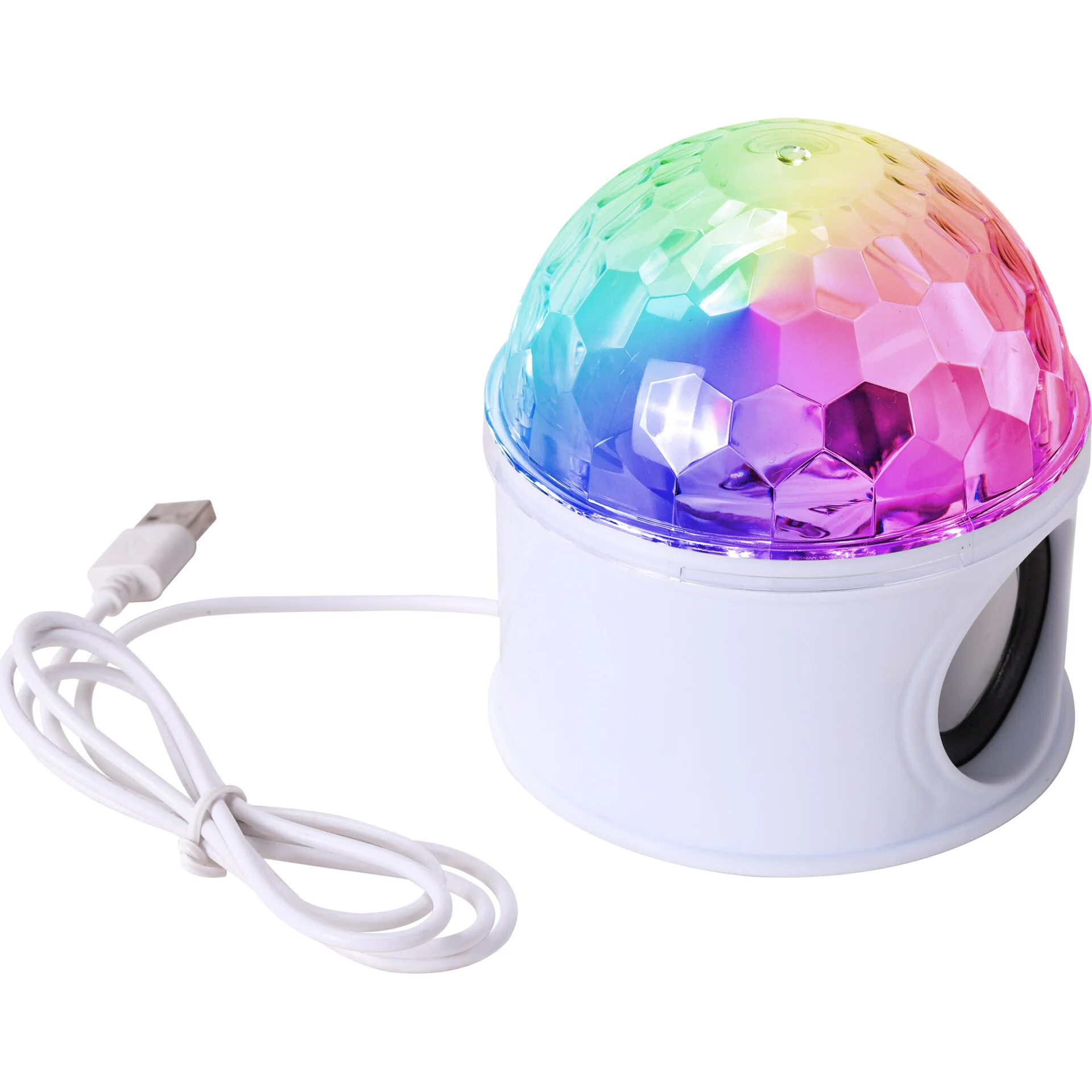 Coluna Sem Fios Bola Led Disco USB - Image 6