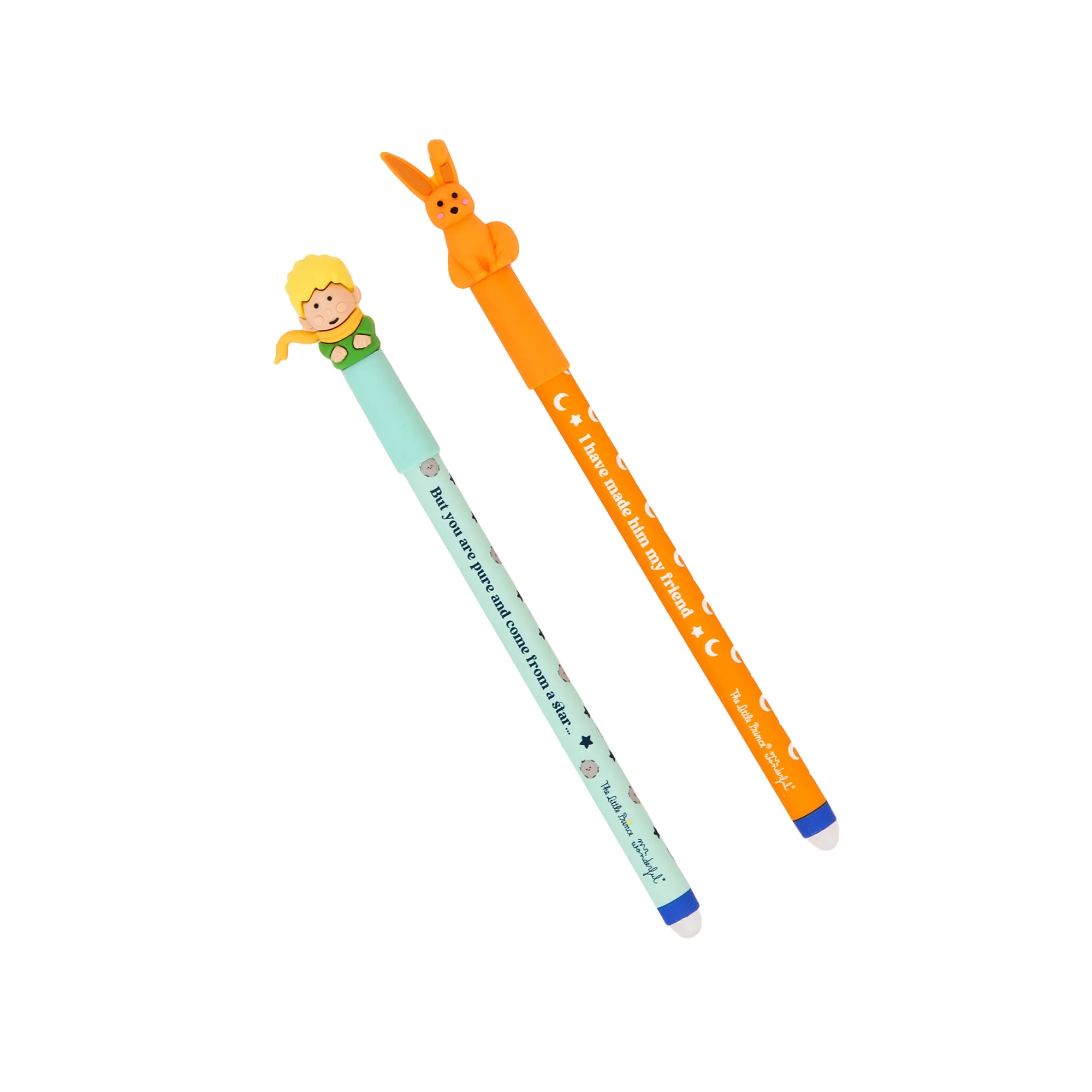 Conjunto 2 Canetas Ap. Bo-Bo-Príncipe E Raposa