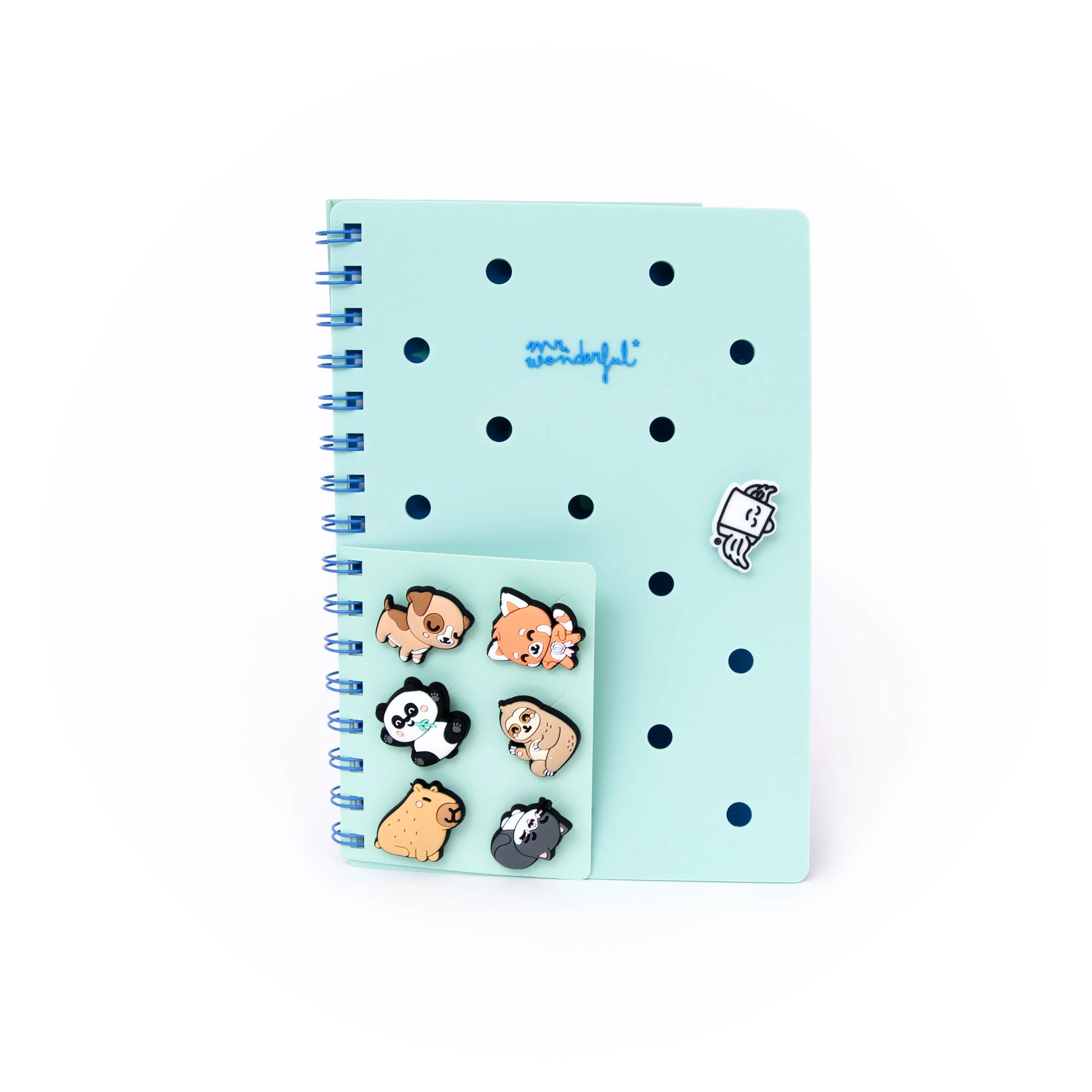 Conjunto Caderno A5, Charms E Caneta - Verde - Image 3