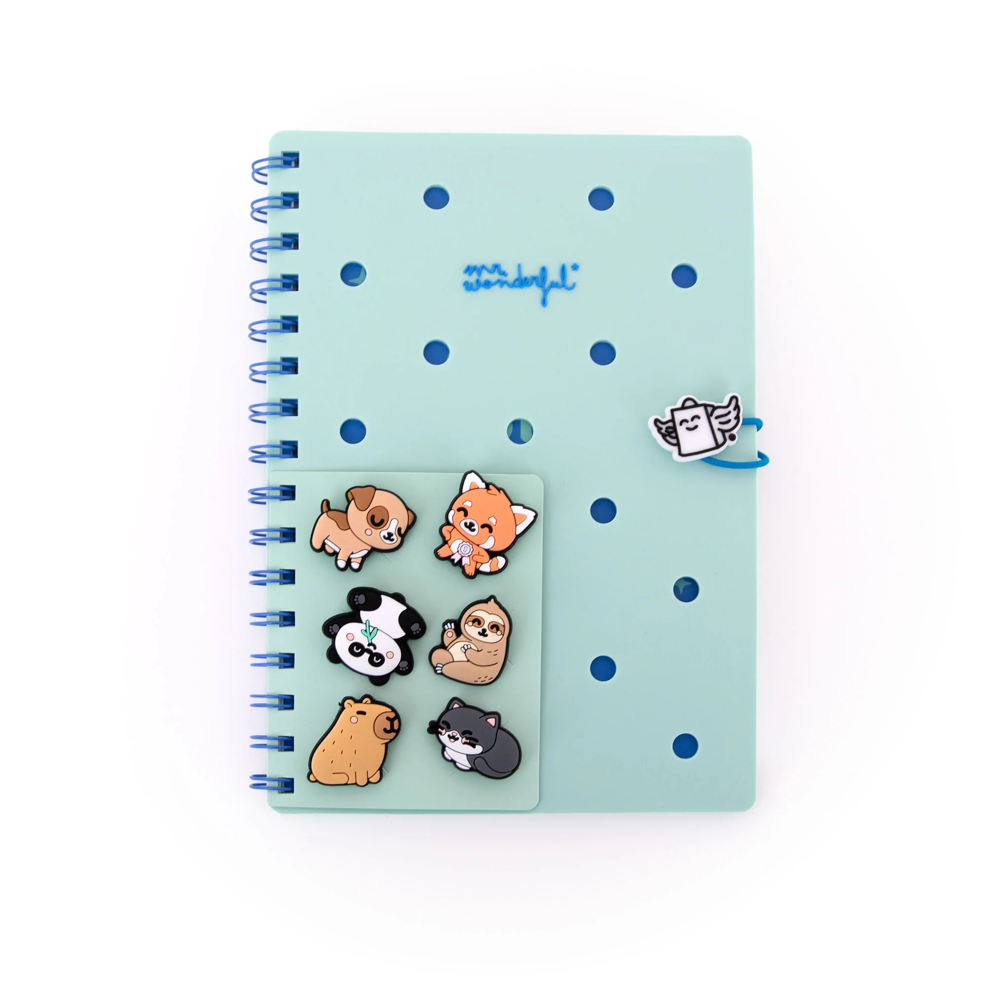 Conjunto Caderno A5, Charms E Caneta - Verde - Image 7