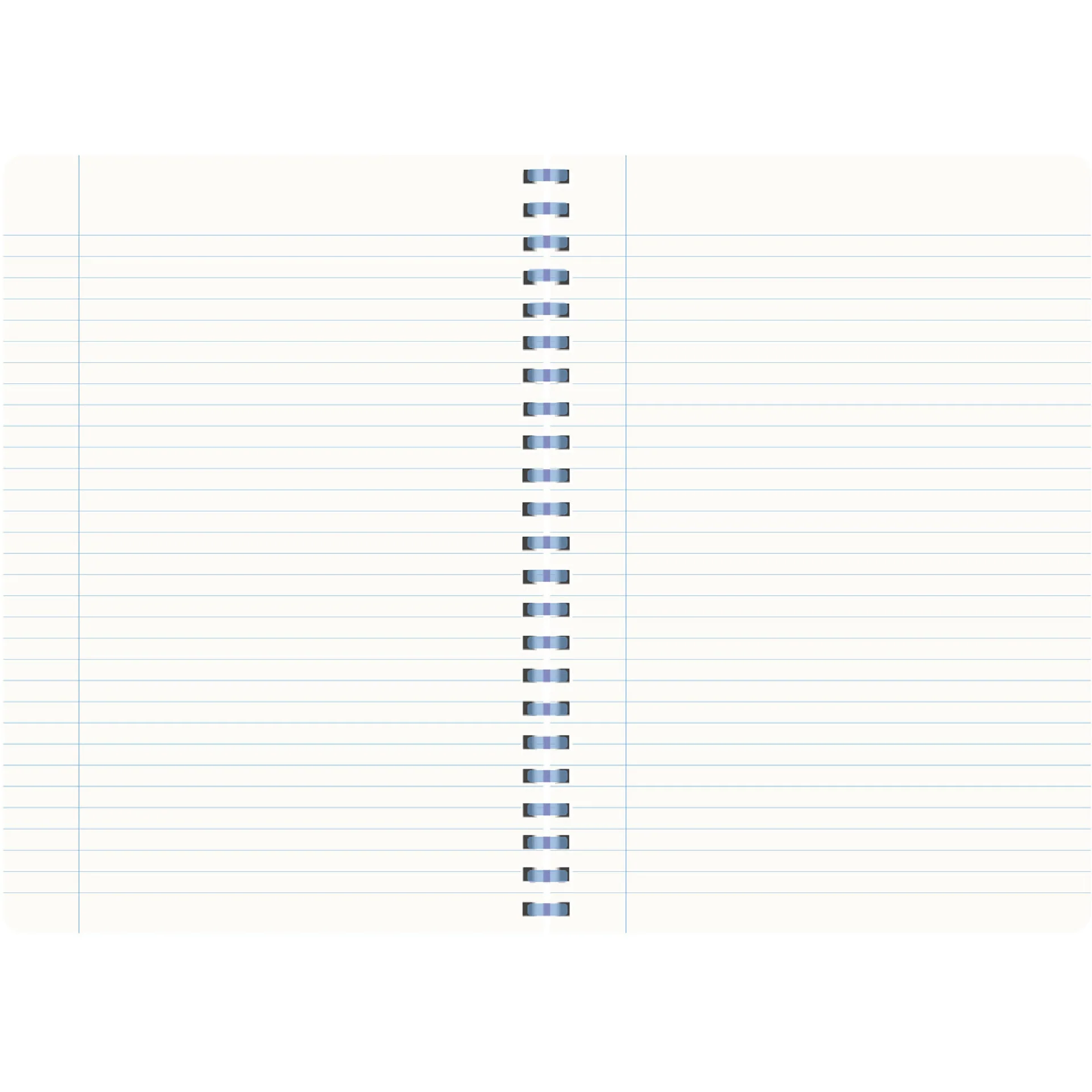 Conjunto Caderno Espiral A4 Kraft Soft 80 Folhas 80G Pautado 2 Unidades Note!