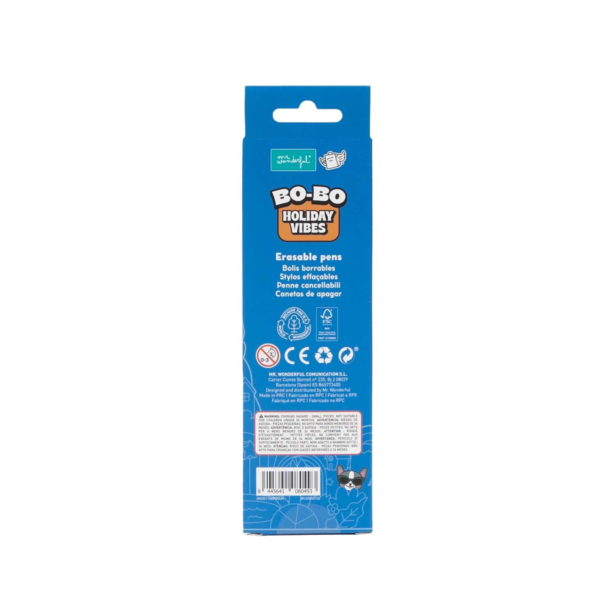 Conjunto Canetas Apag. Bo-Bo-Dachshund+Bulldog - Image 5
