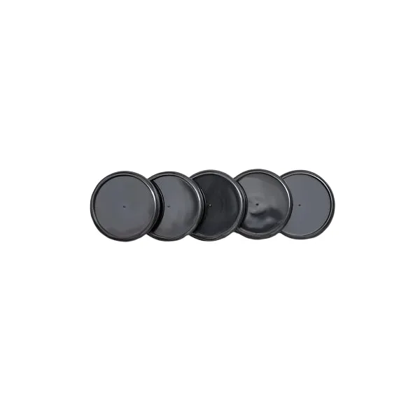 Discos e Elástico 3.1cm Preto Caderno Inteligente