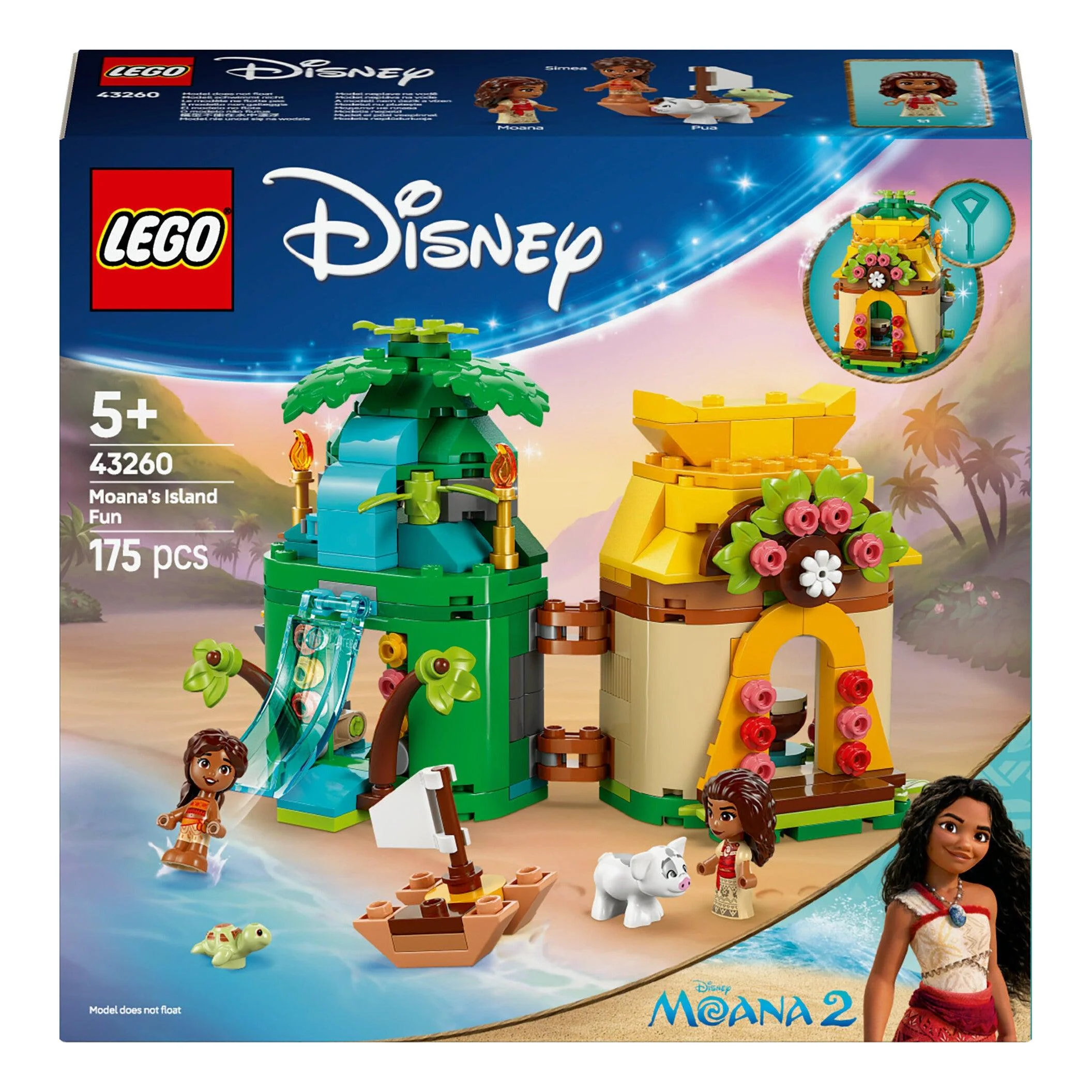Diversão Na Ilha Da Vaiana Lego-Princess - Image 2