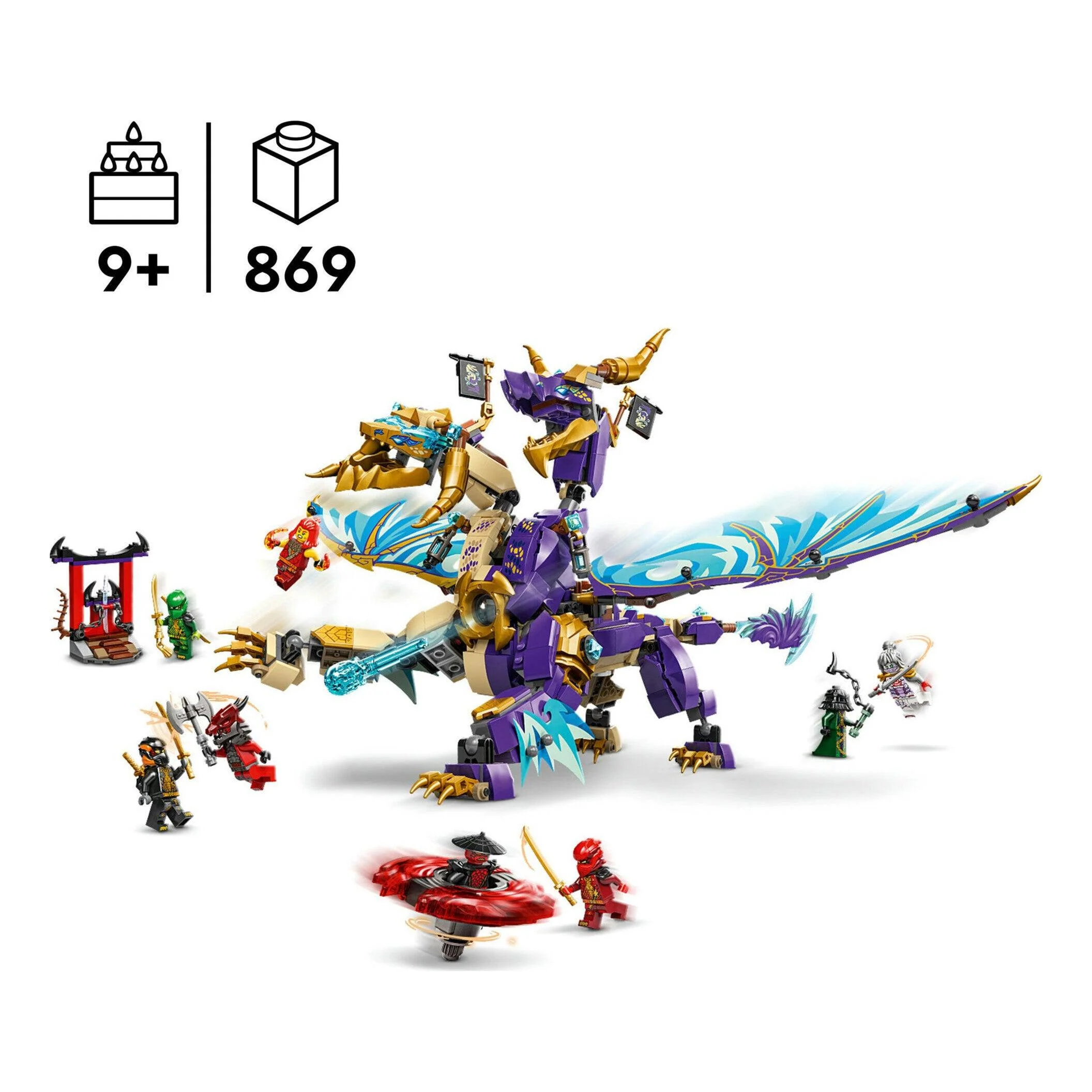 Dragão Elétrico Da Concentração Lego - Image 3