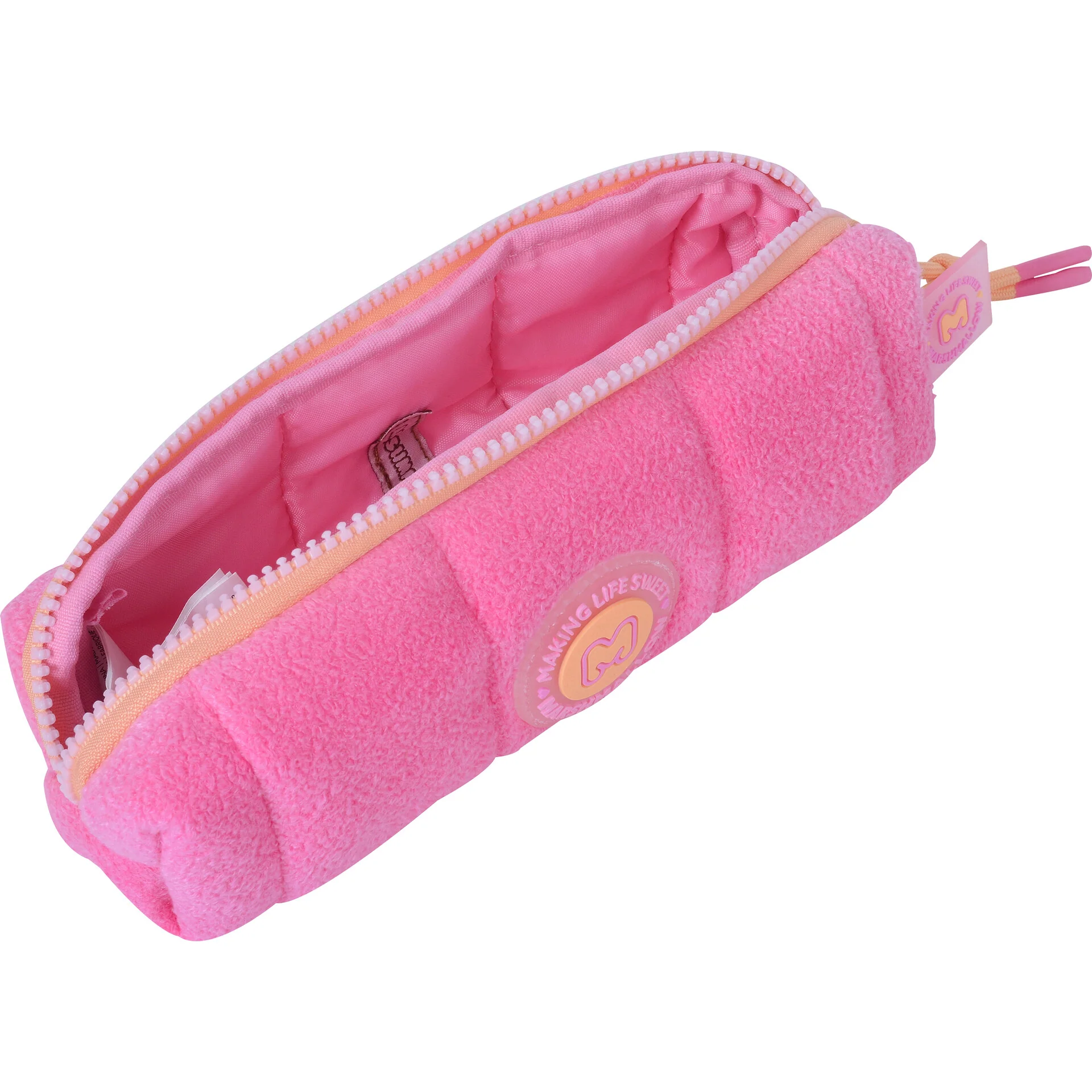 Estojo Redondo Cosy Plush Marshmallow - Image 4